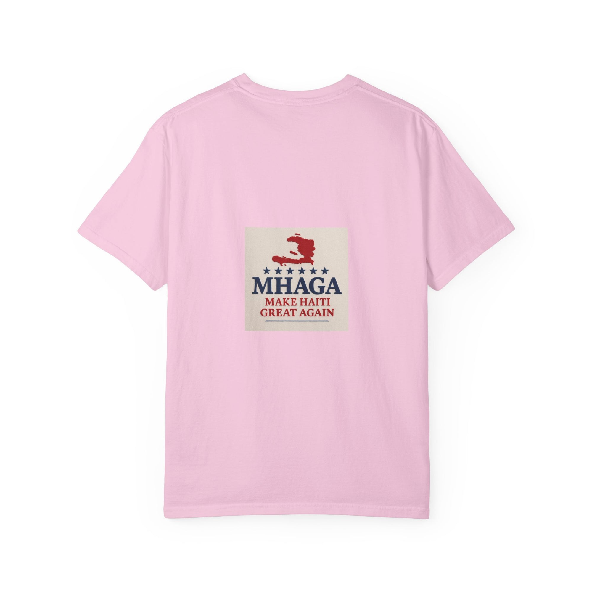 Unisex Garment-Dyed T-shirt: Make Haiti Great Again, Casual Tee, Cultural Pride Shirt, Gift for Activists, Haiti Heritage Apparel