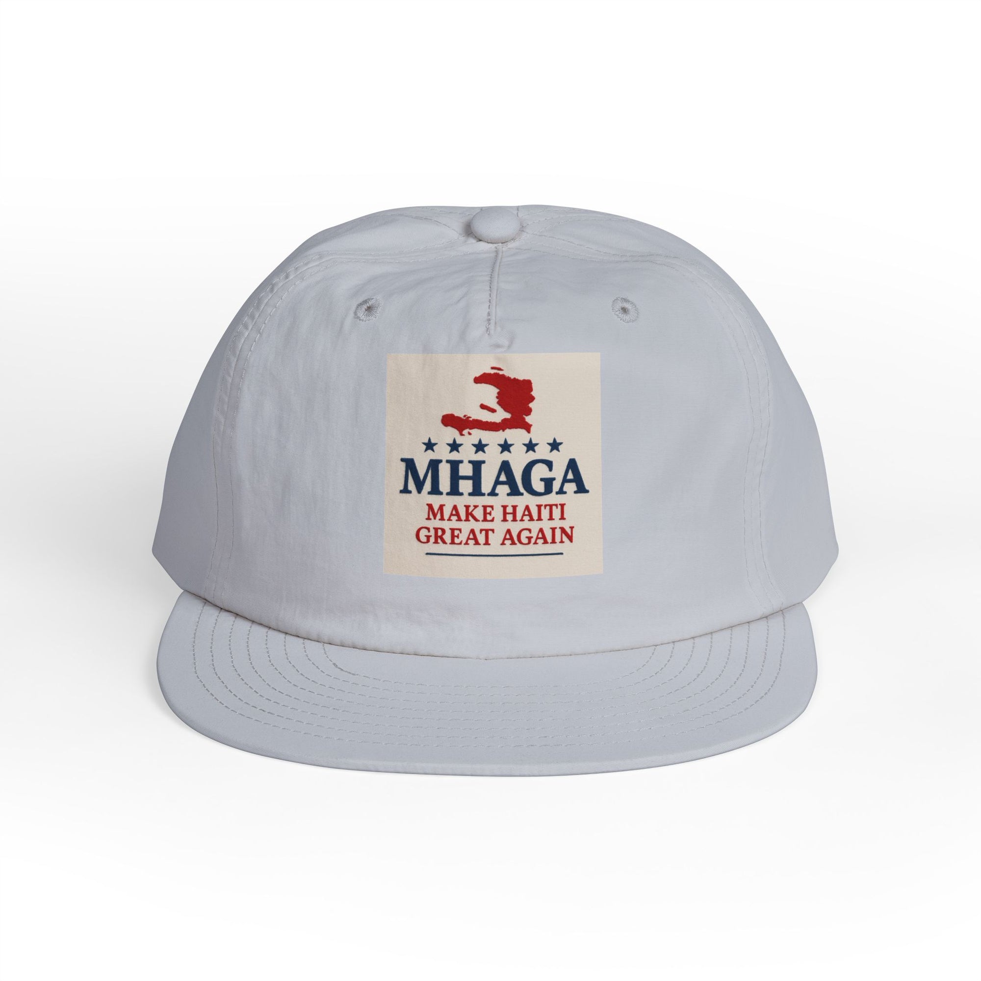 Surf Cap with 'MHAGA - Make Haiti Great Again' Design | Ideal for Beach Days, Casual Outings, Summer Festivals, Travel Adventures, Gift Idea