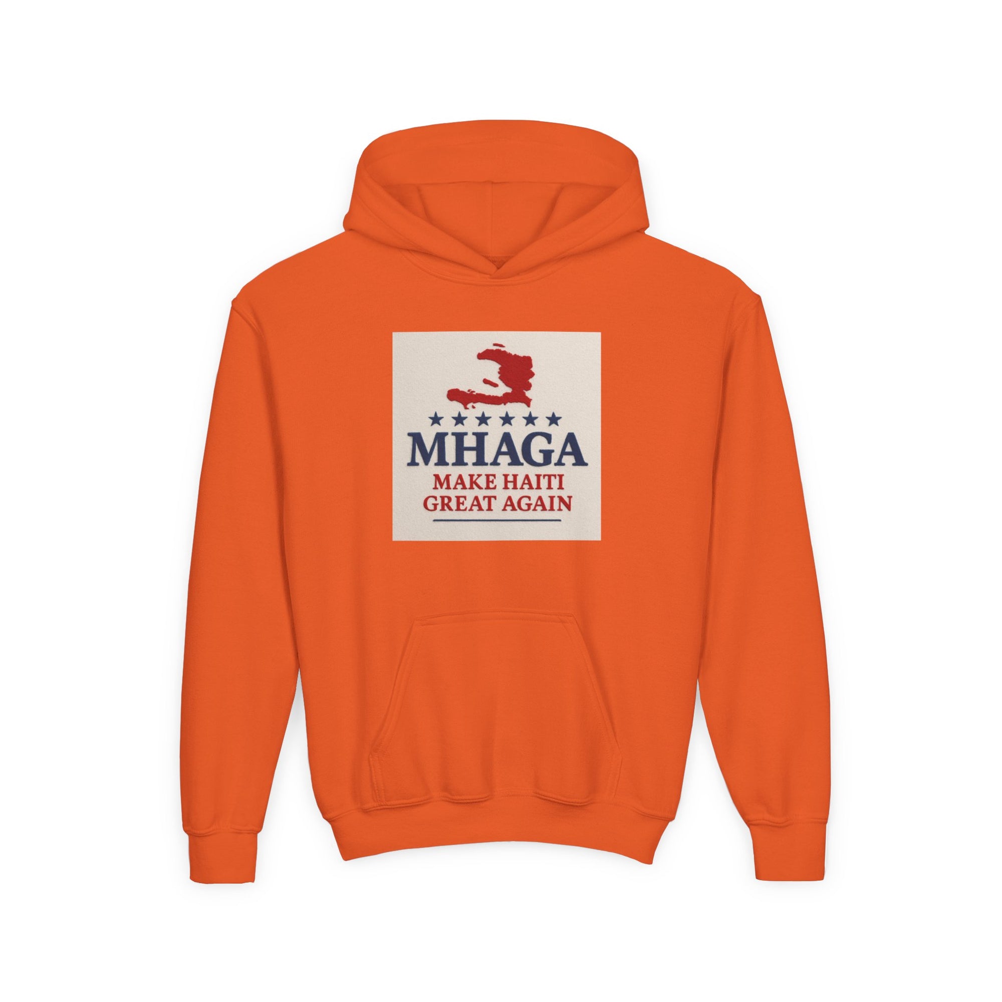 Youth Hooded Sweatshirt with 'Make Haiti Great Again' Design - Cozy, Trendy Hoodie for Youth, Perfect Gift for Holidays, Casual Wear, [...]