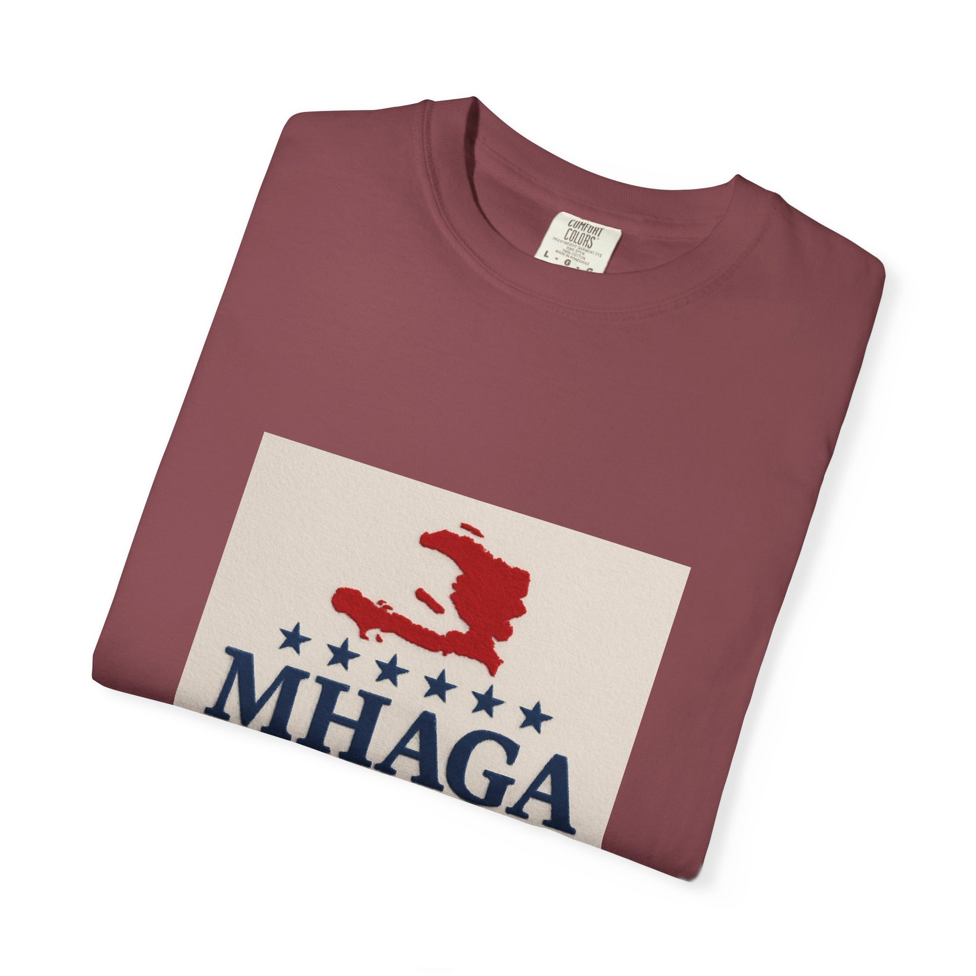 Unisex Garment-Dyed T-shirt: Make Haiti Great Again, Casual Tee, Cultural Pride Shirt, Gift for Activists, Haiti Heritage Apparel