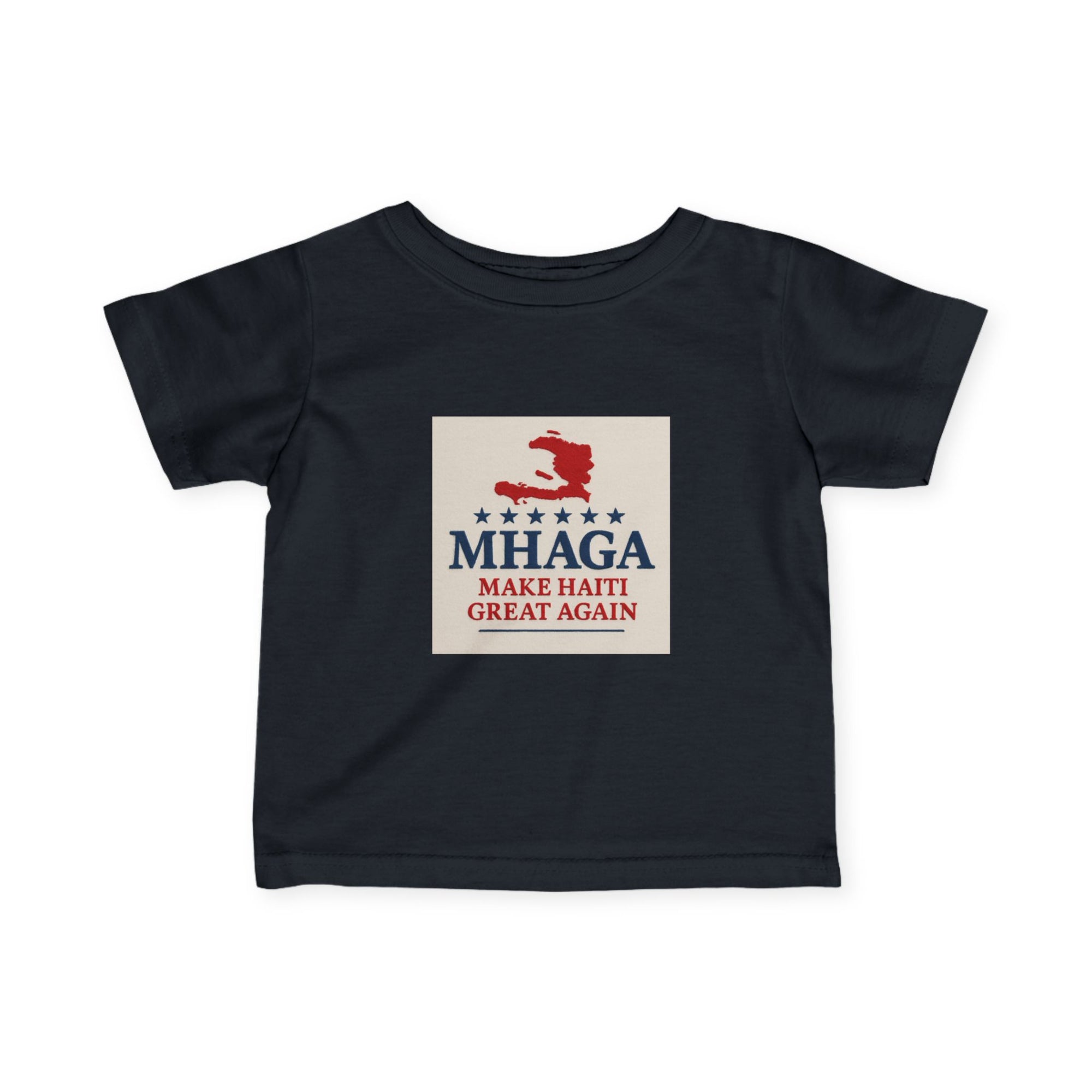 Infant Fine Jersey Tee with 'MHAGA' Design - Cute Baby T-Shirt, Toddler Apparel, Baby Shower Gift, Toddler Outfit, Gift for New Parents