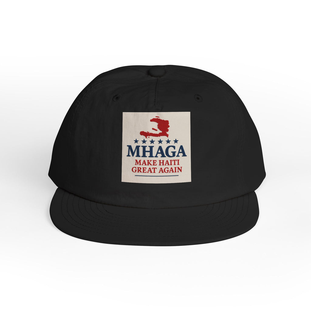 Surf Cap with 'MHAGA - Make Haiti Great Again' Design | Ideal for Beach Days, Casual Outings, Summer Festivals, Travel Adventures, Gift Idea
