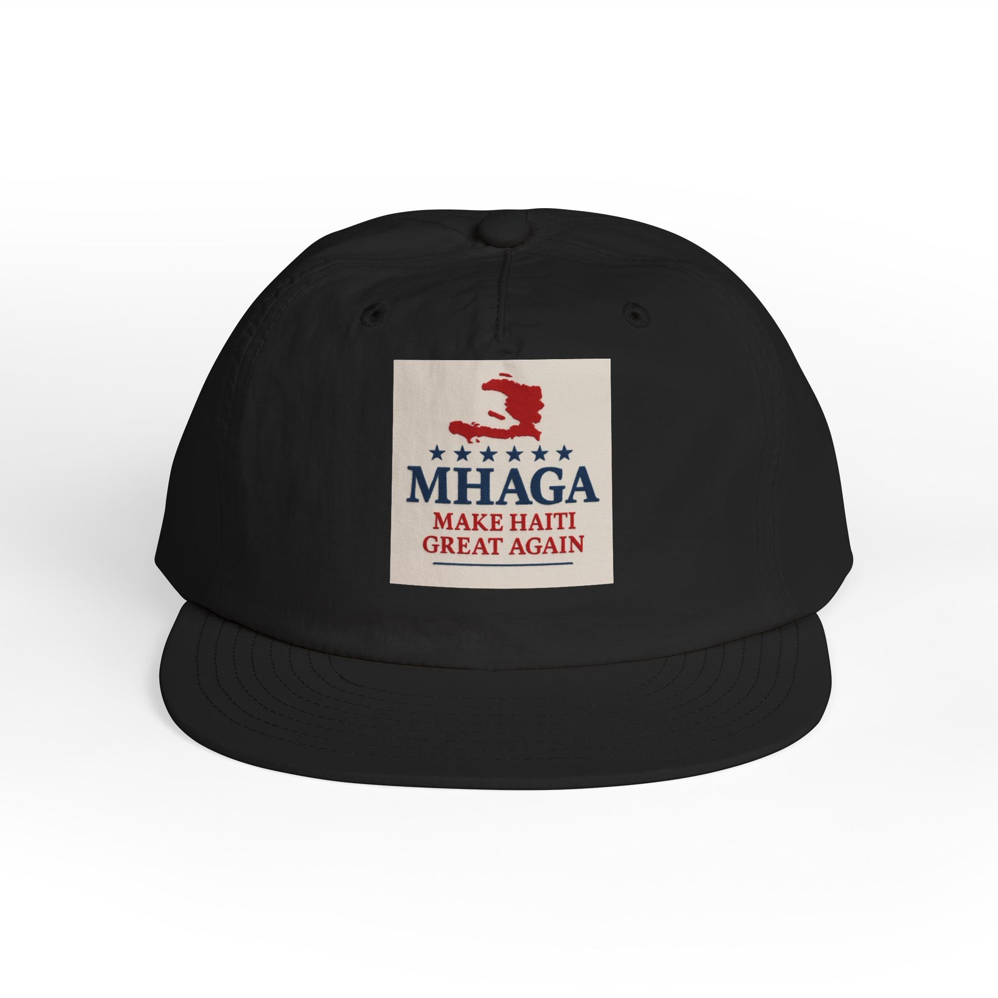 Surf Cap with 'MHAGA - Make Haiti Great Again' Design | Ideal for Beach Days, Casual Outings, Summer Festivals, Travel Adventures, Gift Idea