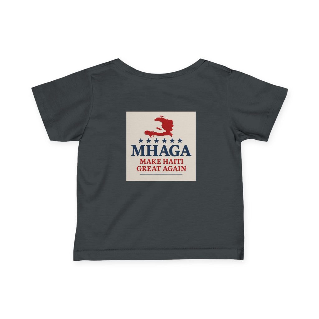 Infant Fine Jersey Tee with 'MHAGA' Design - Cute Baby T-Shirt, Toddler Apparel, Baby Shower Gift, Toddler Outfit, Gift for New Parents