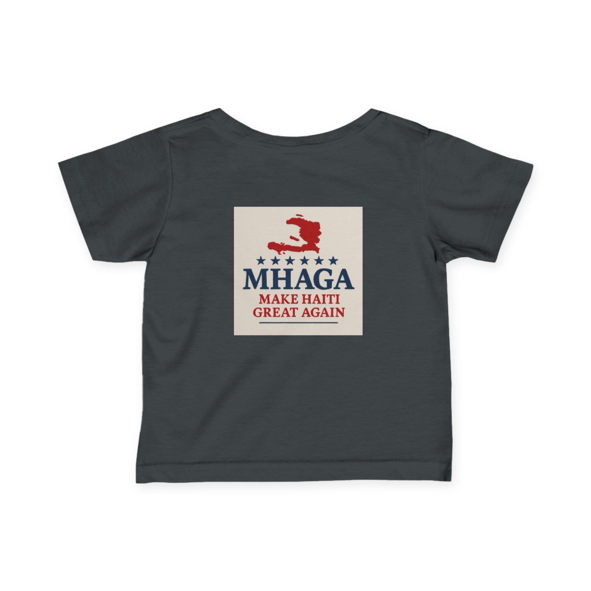 Infant Fine Jersey Tee with 'MHAGA' Design - Cute Baby T-Shirt, Toddler Apparel, Baby Shower Gift, Toddler Outfit, Gift for New Parents