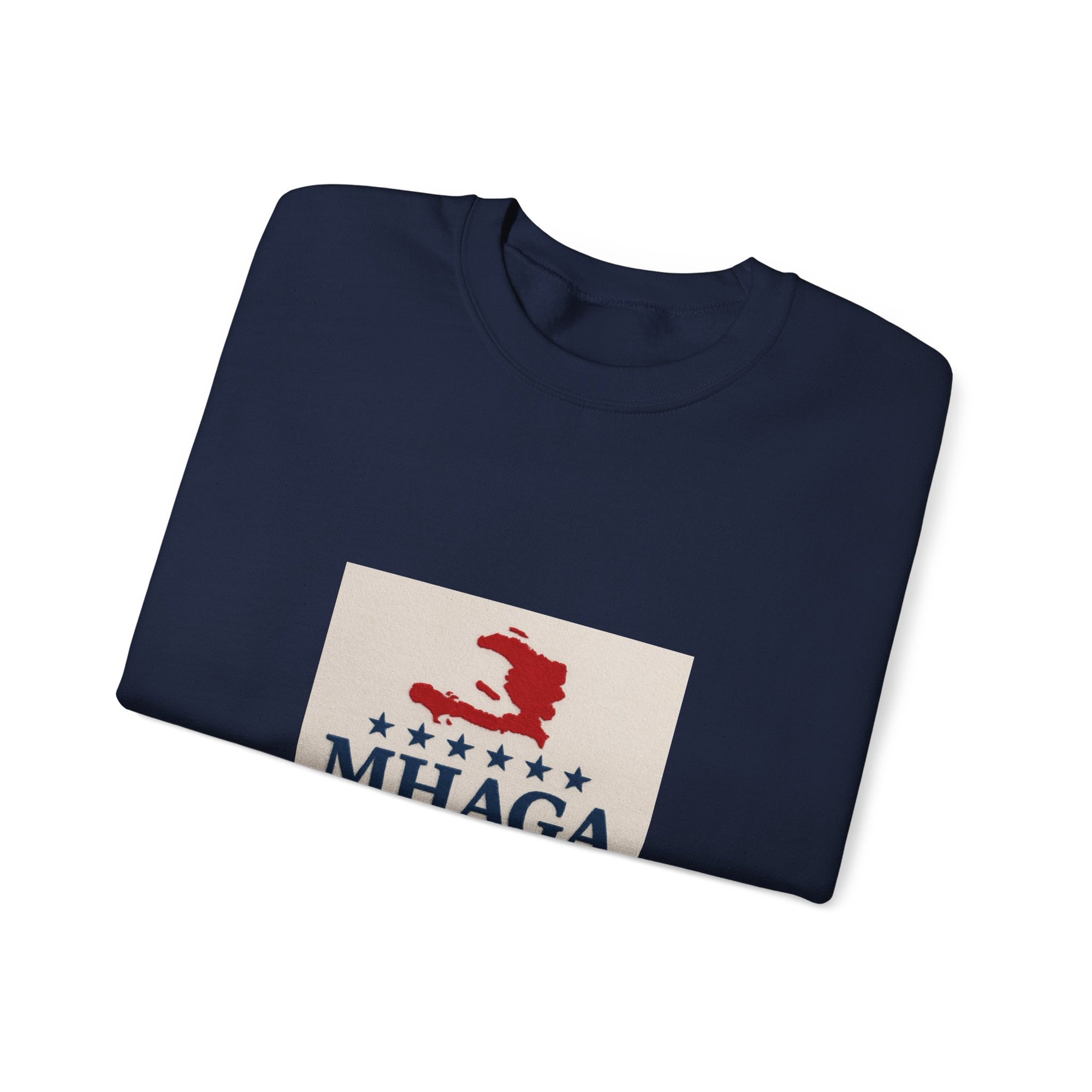 Haitian Pride Crewneck Sweatshirt, Cozy Unisex Pullover, Heritage Apparel, Perfect Gift, Casual Wear for All