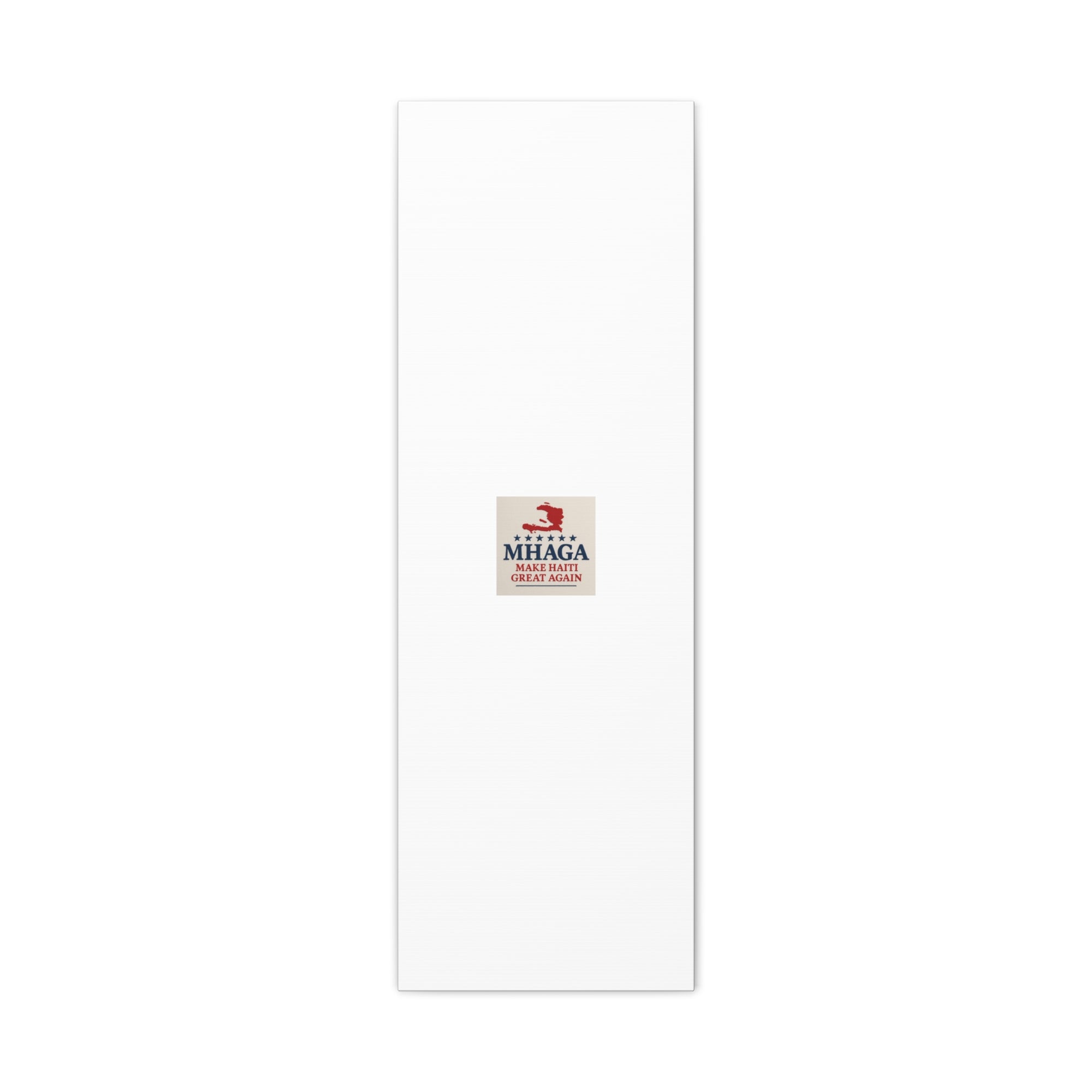 Matte Canvas Wall Art - MHAGA Make Haiti Great Again, Political Decor, Haitian Pride, Home Gallery, Unique Gift Idea