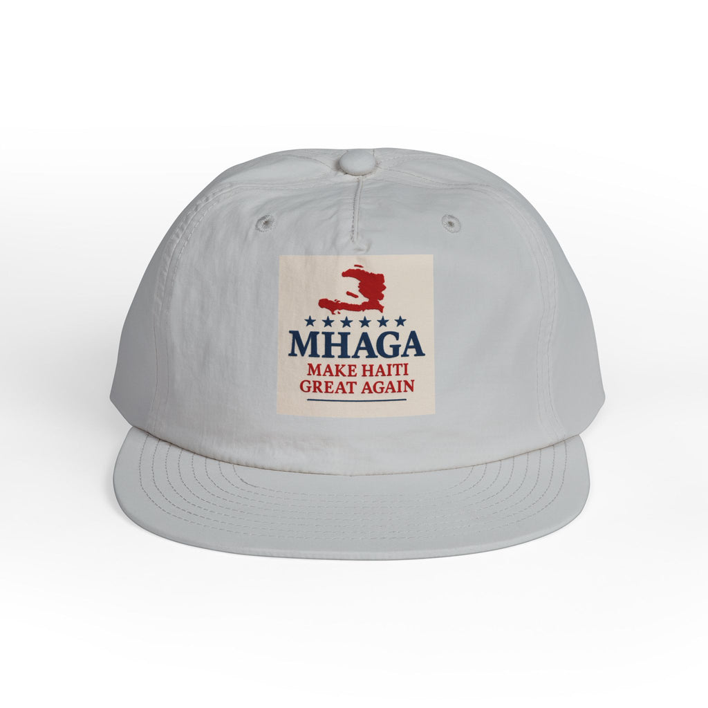 Surf Cap with 'MHAGA - Make Haiti Great Again' Design | Ideal for Beach Days, Casual Outings, Summer Festivals, Travel Adventures, Gift Idea