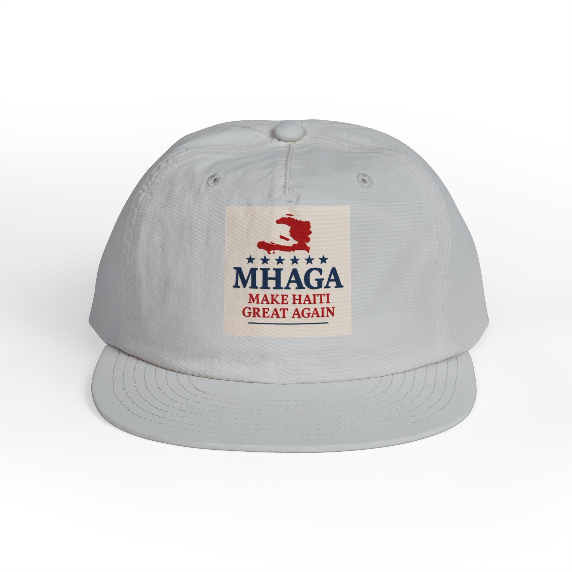Surf Cap with 'MHAGA - Make Haiti Great Again' Design | Ideal for Beach Days, Casual Outings, Summer Festivals, Travel Adventures, Gift Idea