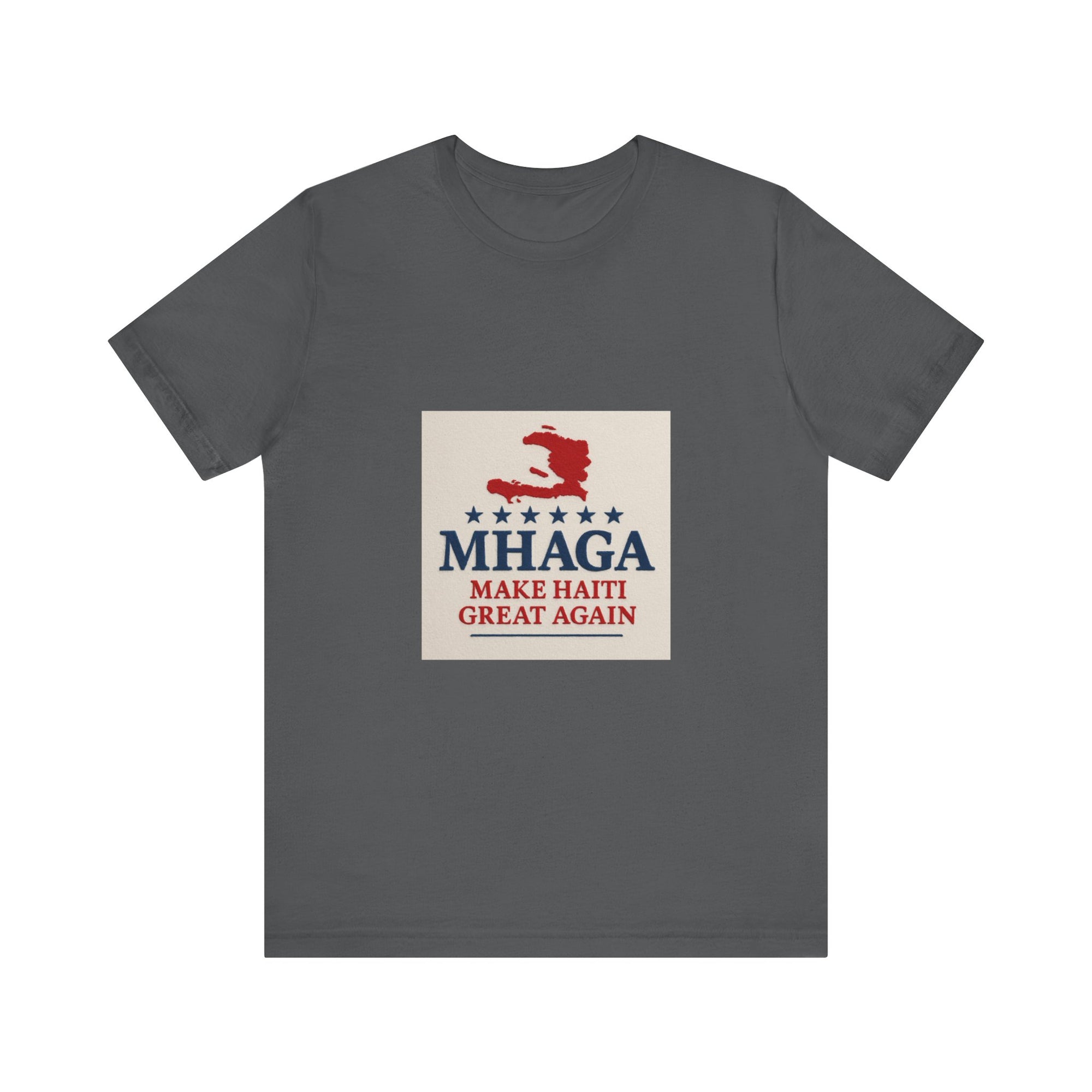Patriotic Short Sleeve Tee, Unisex Jersey T-Shirt for Summer Celebrations, Haiti Pride, Casual Wear, Gift Idea for Holidays