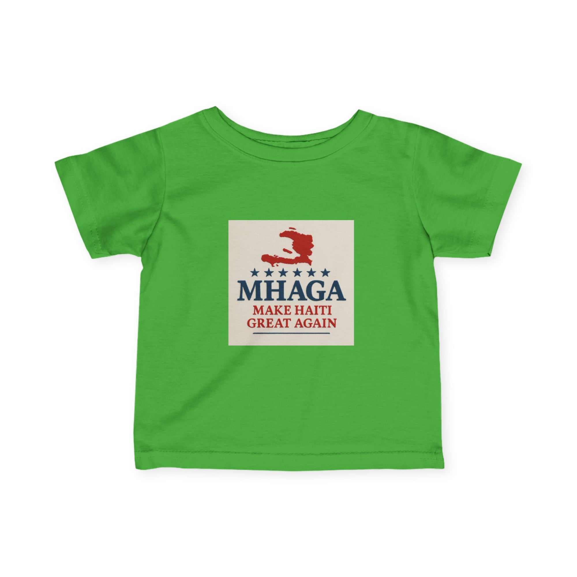 Infant Fine Jersey Tee with 'MHAGA' Design - Cute Baby T-Shirt, Toddler Apparel, Baby Shower Gift, Toddler Outfit, Gift for New Parents