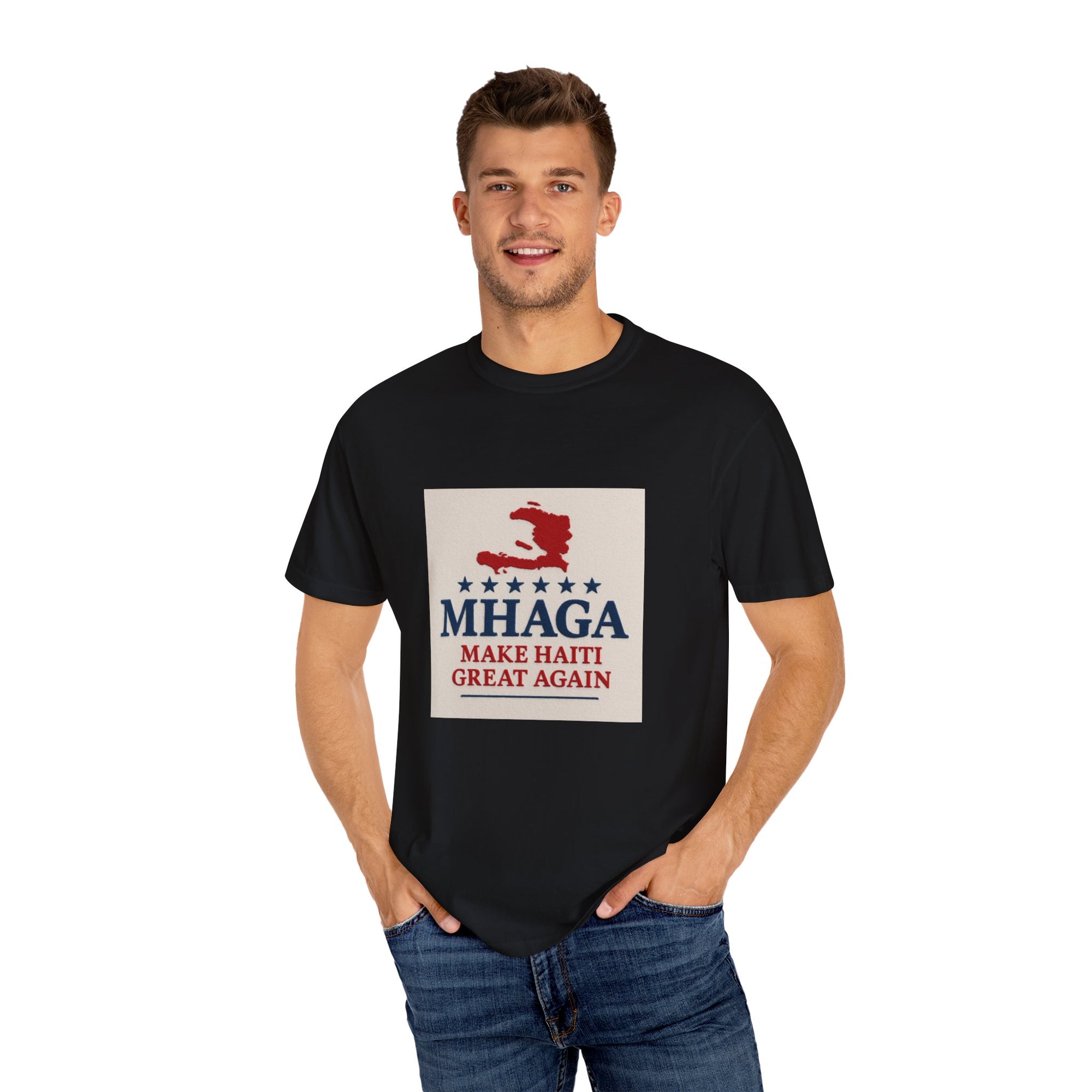 Haitian Pride Unisex T-Shirt, Casual Tee, Make Haiti Great Again Shirt, Gift for Haitians, Cultural Heritage Tee