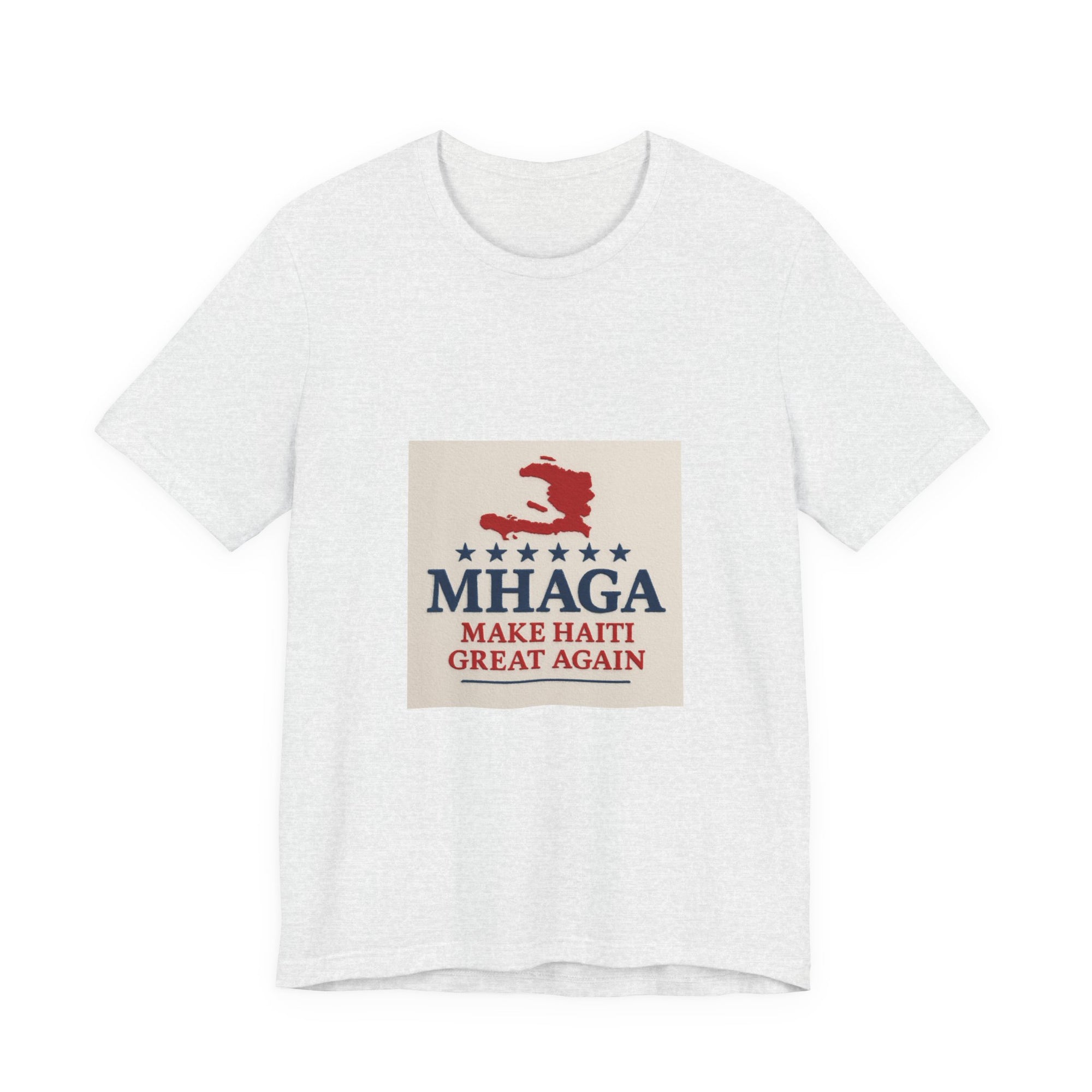 Patriotic Short Sleeve Tee, Unisex Jersey T-Shirt for Summer Celebrations, Haiti Pride, Casual Wear, Gift Idea for Holidays
