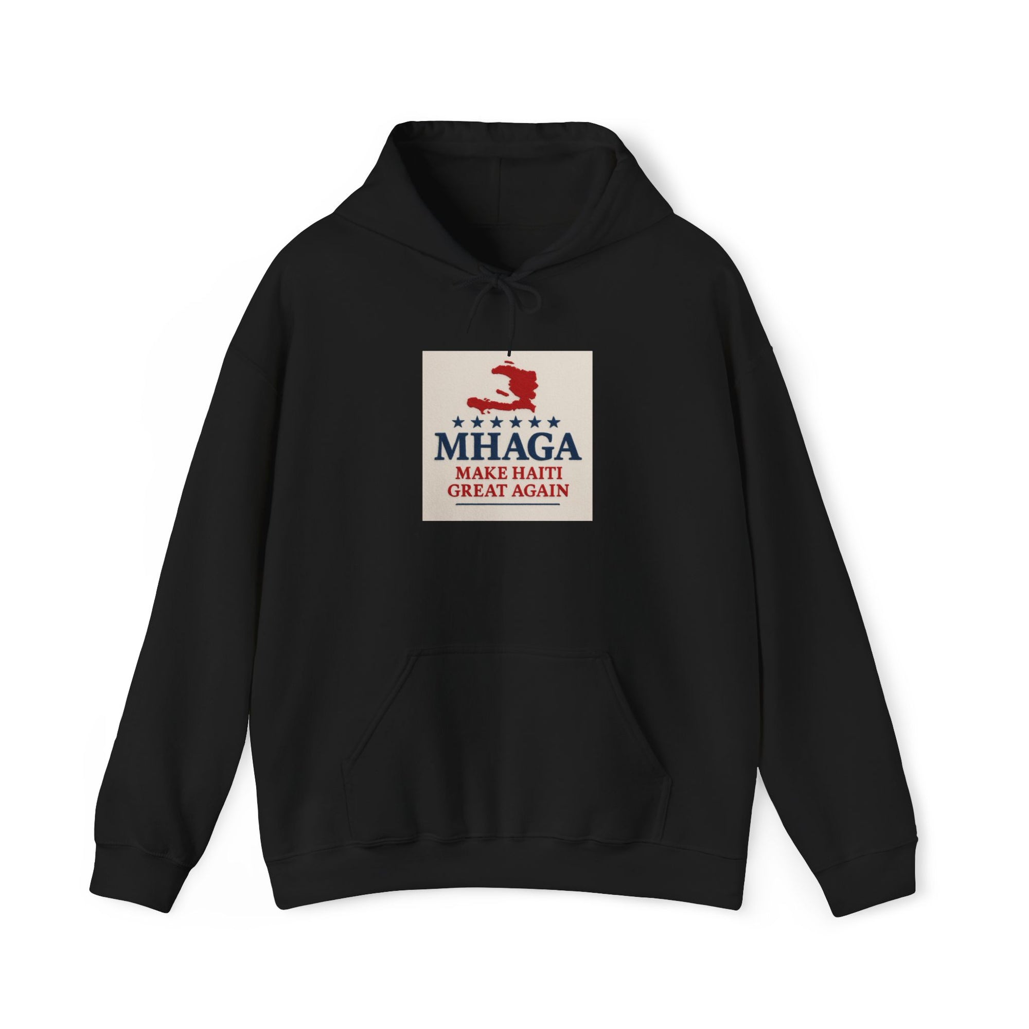 MHAGA Make Haiti Great Again Hoodie, Unisex Sweatshirt, Casual Wear, Gift for Friends, Cultural Pride, Cozy Apparel