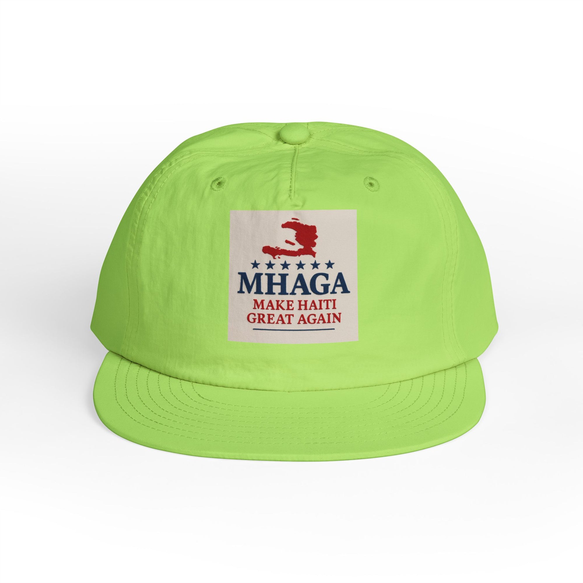 Surf Cap with 'MHAGA - Make Haiti Great Again' Design | Ideal for Beach Days, Casual Outings, Summer Festivals, Travel Adventures, Gift Idea