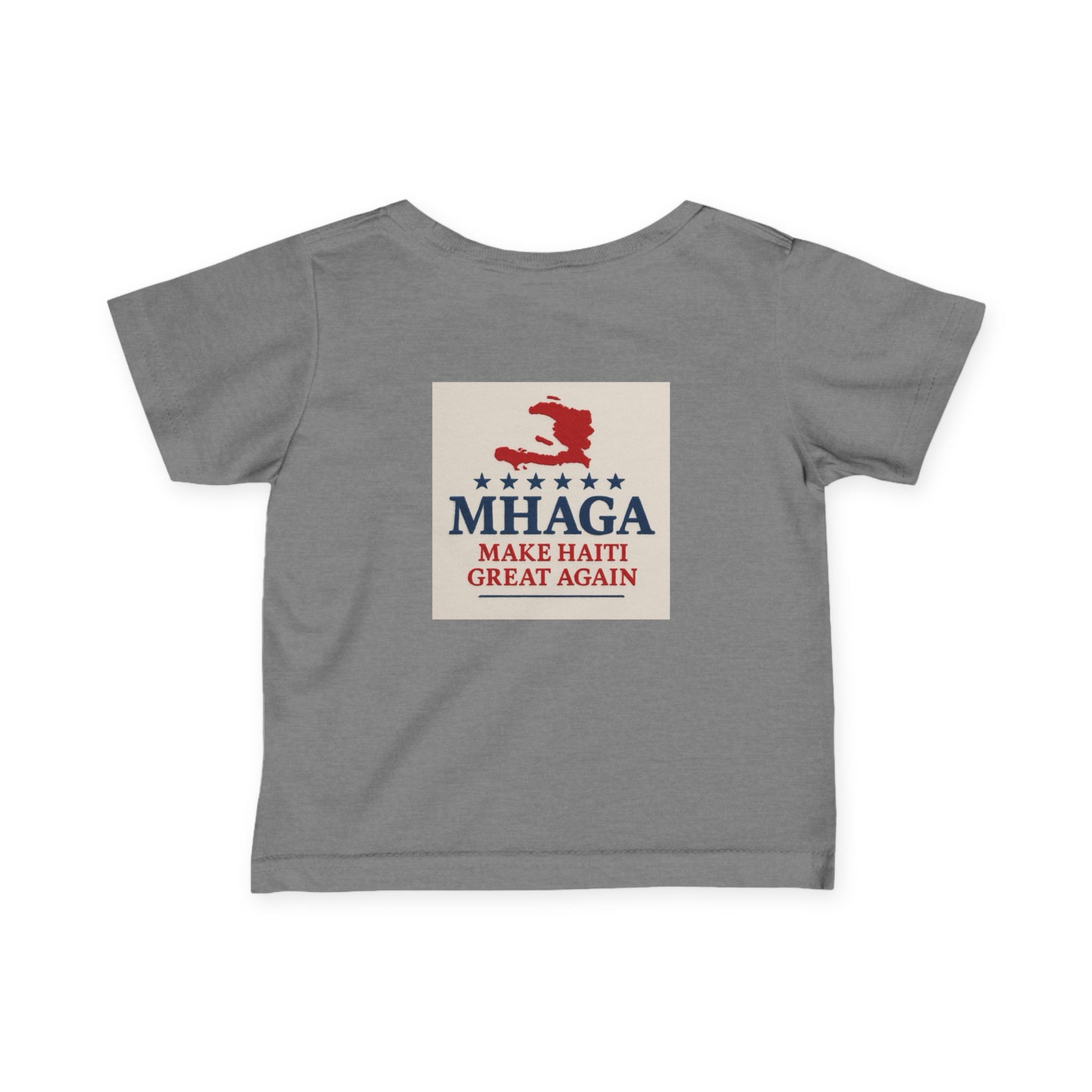 Infant Fine Jersey Tee with 'MHAGA' Design - Cute Baby T-Shirt, Toddler Apparel, Baby Shower Gift, Toddler Outfit, Gift for New Parents