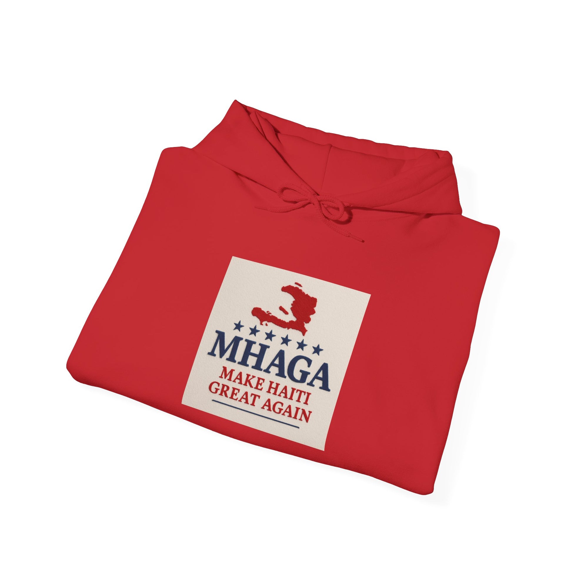 MHAGA Make Haiti Great Again Hoodie, Unisex Sweatshirt, Casual Wear, Gift for Friends, Cultural Pride, Cozy Apparel