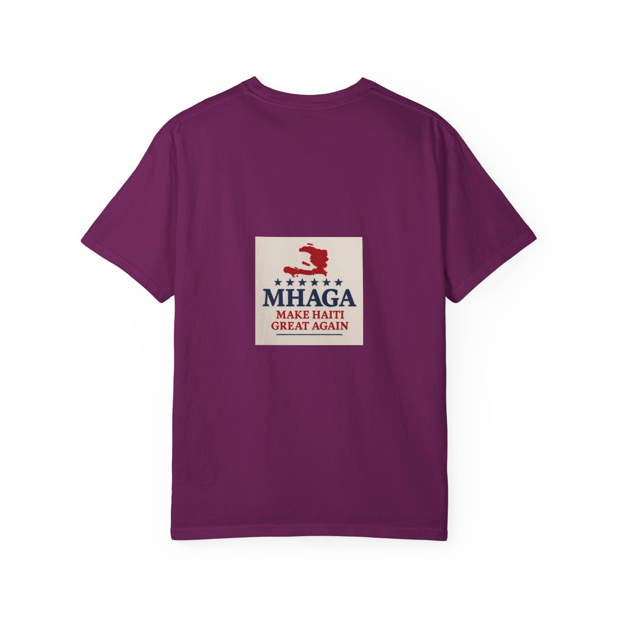 Unisex Garment-Dyed T-shirt: Make Haiti Great Again, Casual Tee, Cultural Pride Shirt, Gift for Activists, Haiti Heritage Apparel