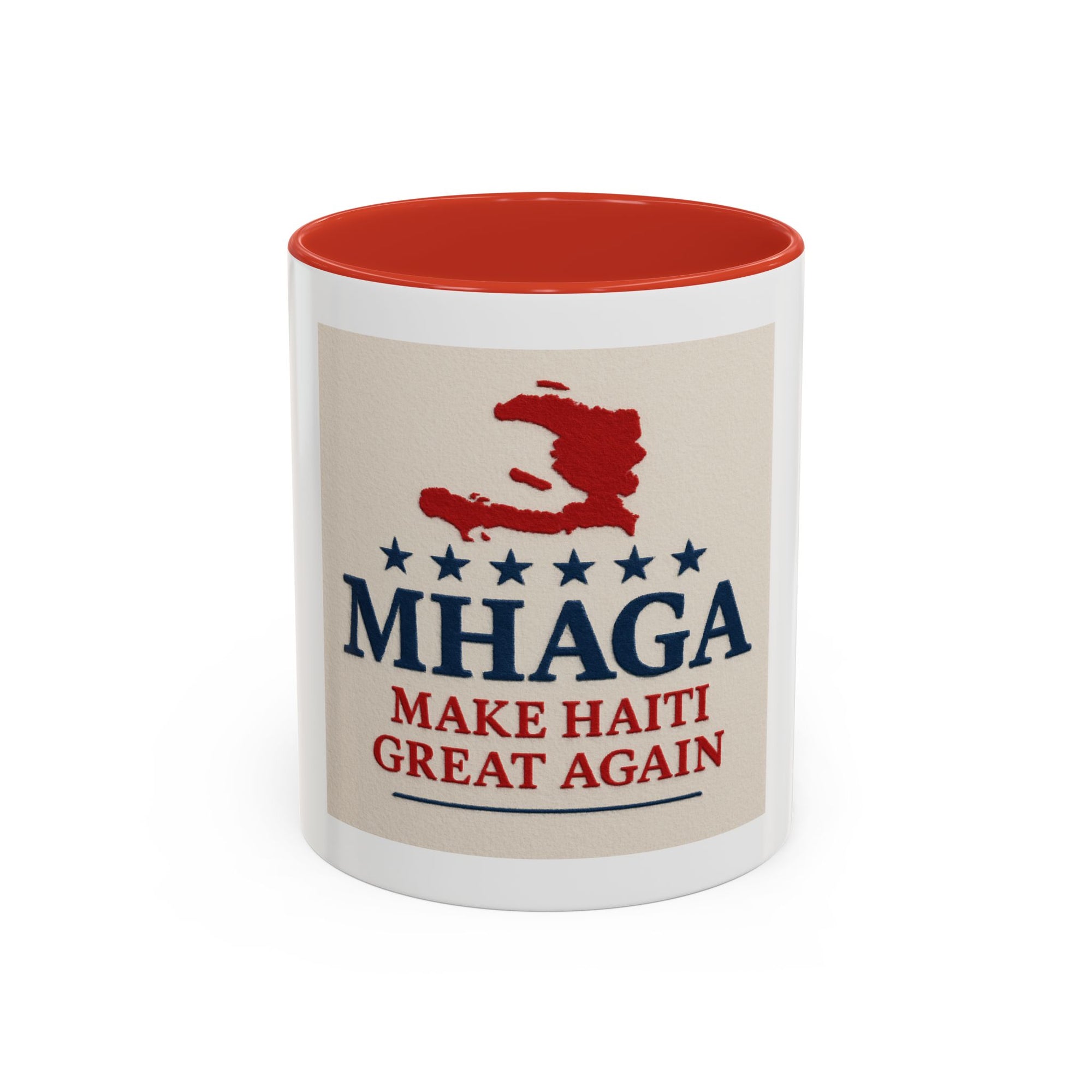 Patriotic Coffee Mug - MHAGA (Make Haiti Great Again) | Unique Gift for Coffee Lovers, Haitian Pride, Political Humor