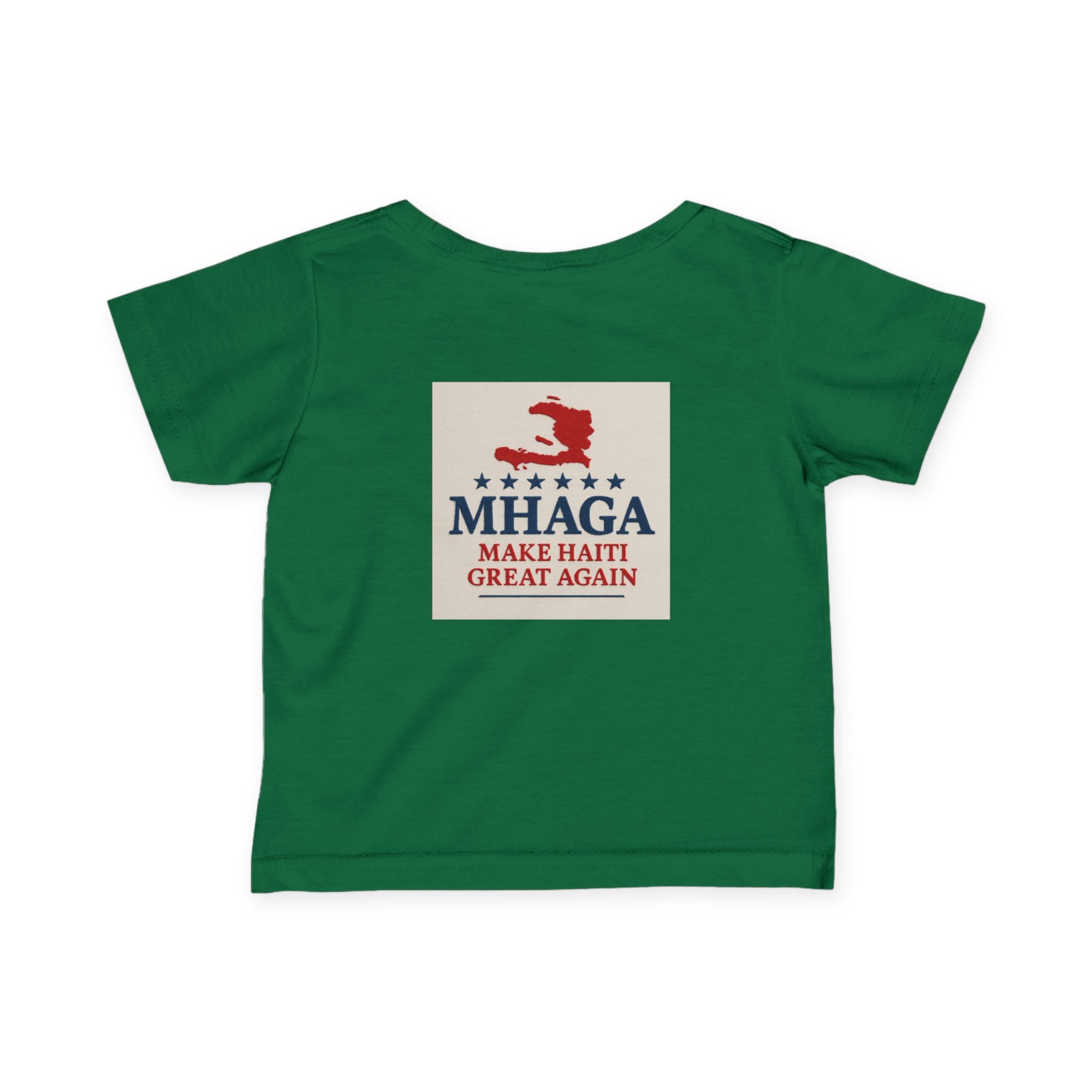 Infant Fine Jersey Tee with 'MHAGA' Design - Cute Baby T-Shirt, Toddler Apparel, Baby Shower Gift, Toddler Outfit, Gift for New Parents
