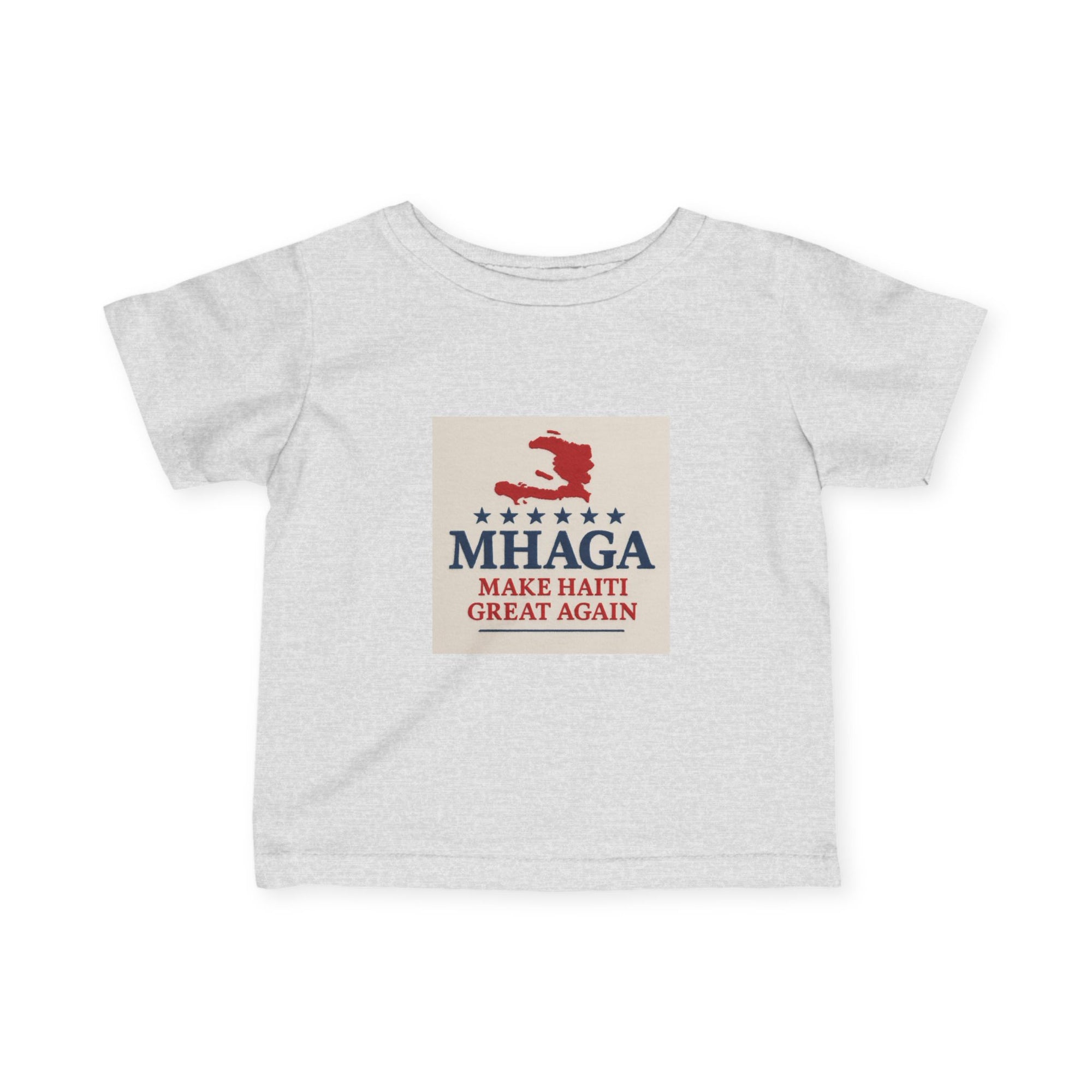 Infant Fine Jersey Tee with 'MHAGA' Design - Cute Baby T-Shirt, Toddler Apparel, Baby Shower Gift, Toddler Outfit, Gift for New Parents
