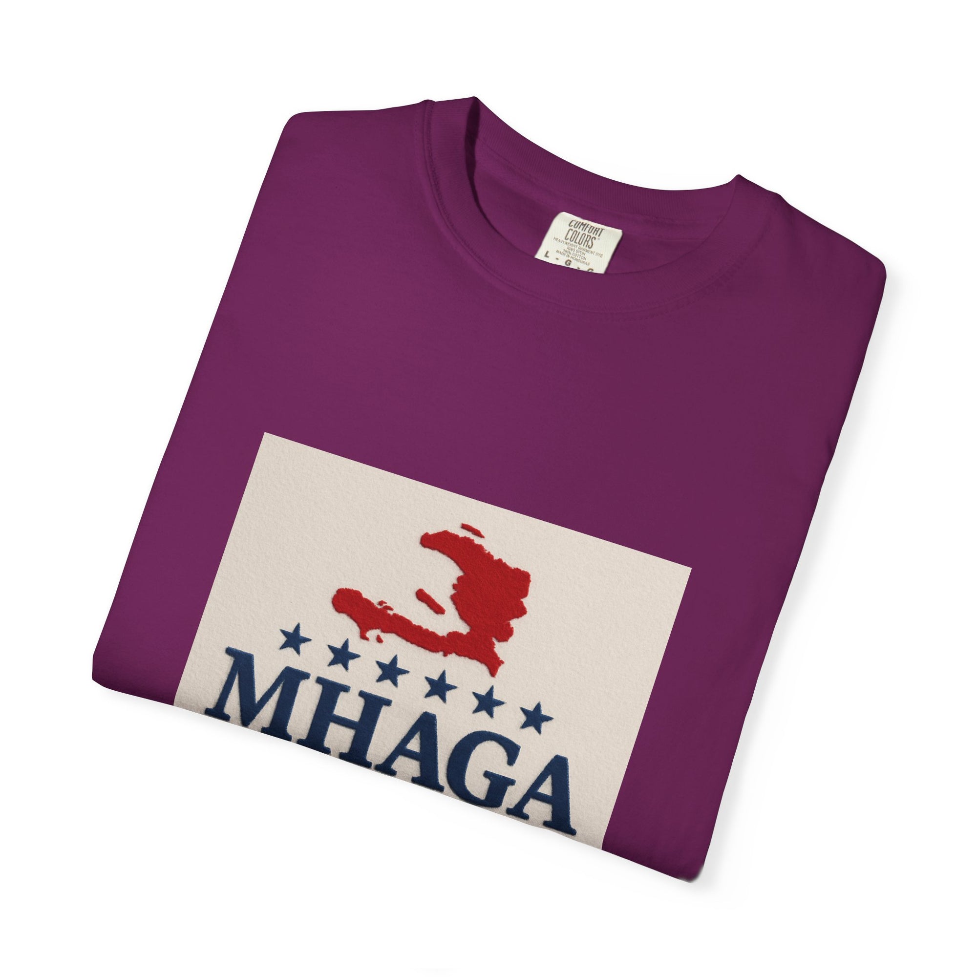 Unisex Garment-Dyed T-shirt: Make Haiti Great Again, Casual Tee, Cultural Pride Shirt, Gift for Activists, Haiti Heritage Apparel