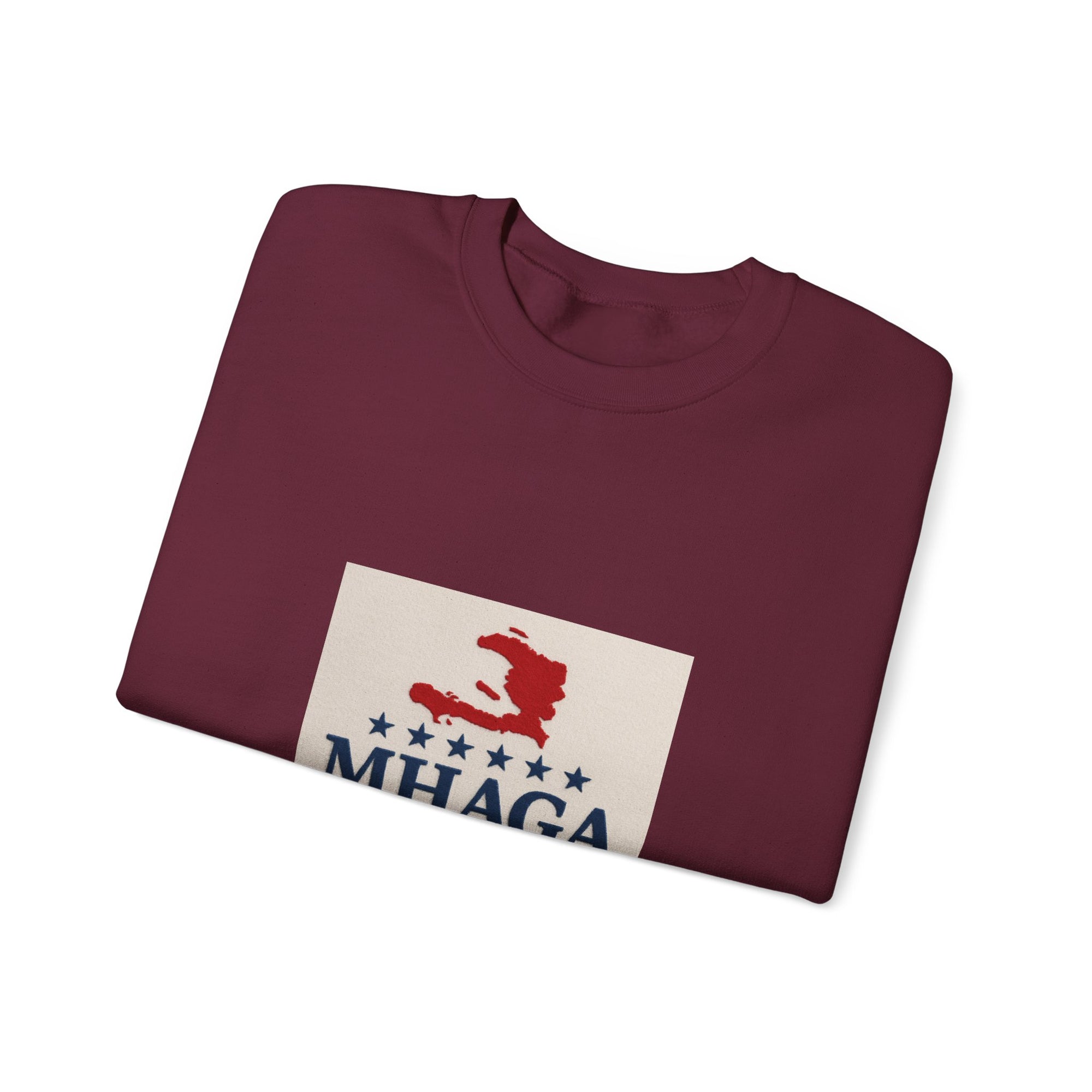 Haitian Pride Crewneck Sweatshirt, Cozy Unisex Pullover, Heritage Apparel, Perfect Gift, Casual Wear for All
