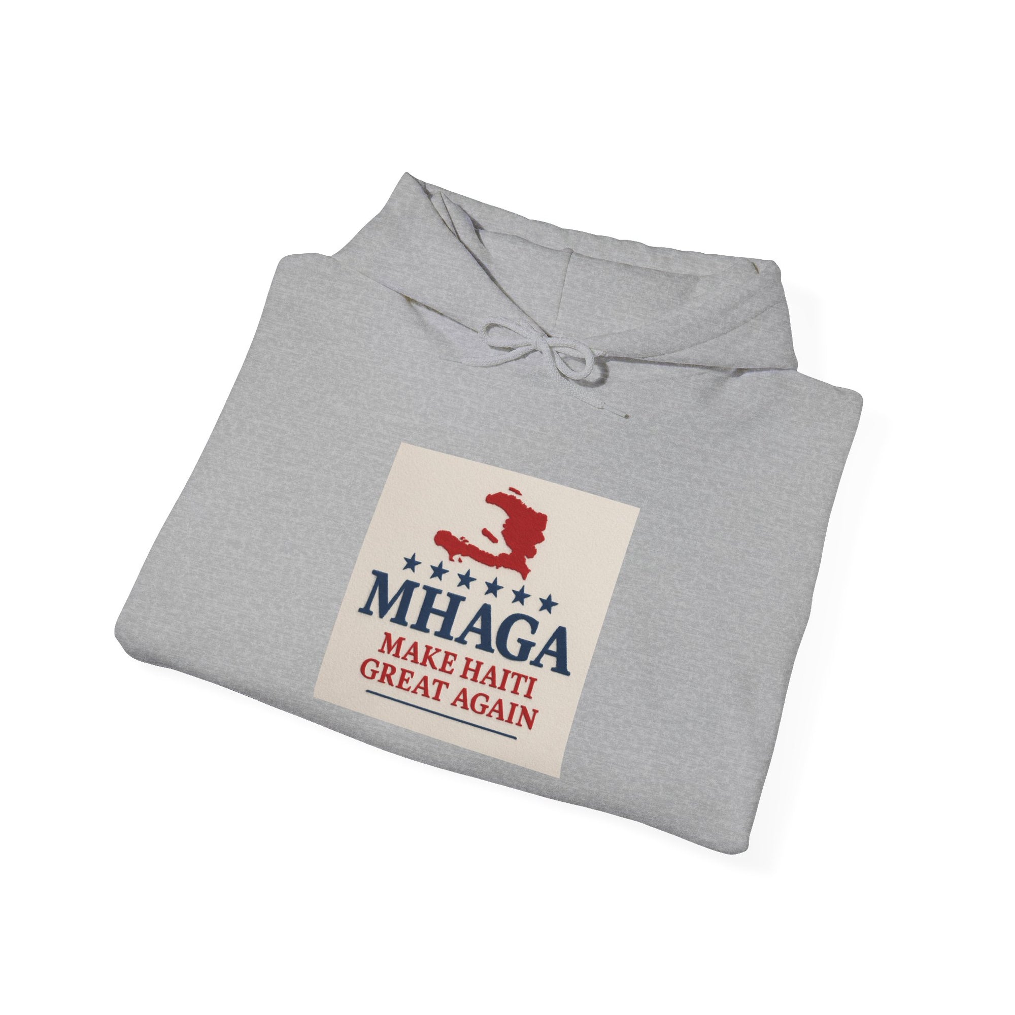 MHAGA Make Haiti Great Again Hoodie, Unisex Sweatshirt, Casual Wear, Gift for Friends, Cultural Pride, Cozy Apparel