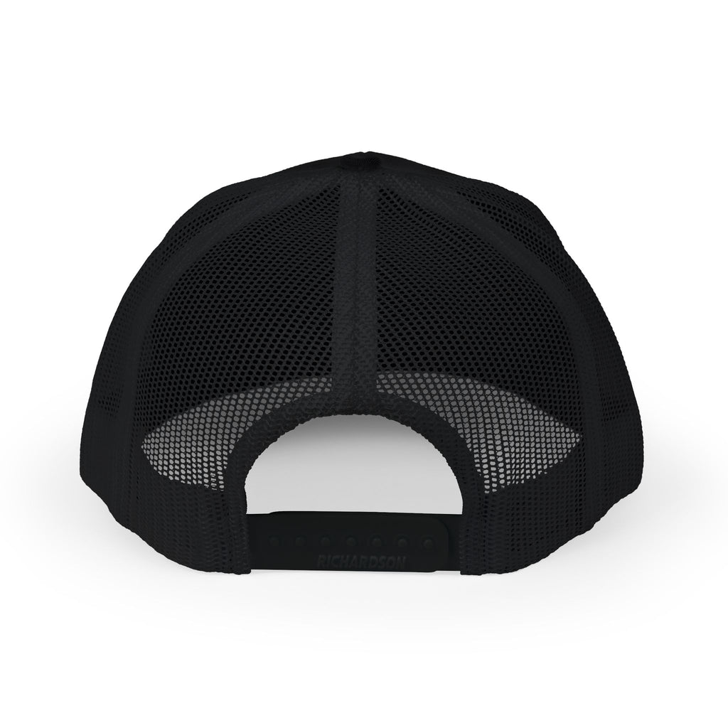 Ellonmask Snapback Trucker Cap — Embroidered 'Ellonmask' Mesh Back Hat
