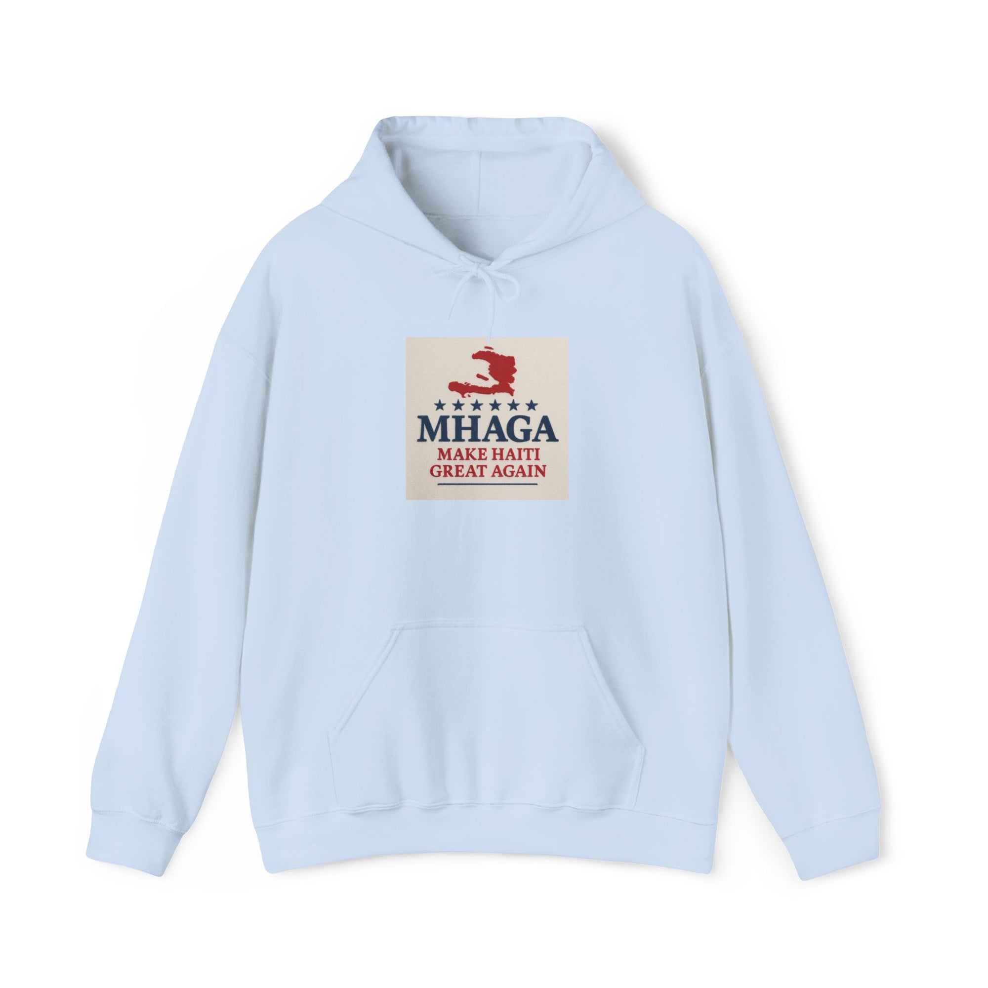 MHAGA Make Haiti Great Again Hoodie, Unisex Sweatshirt, Casual Wear, Gift for Friends, Cultural Pride, Cozy Apparel