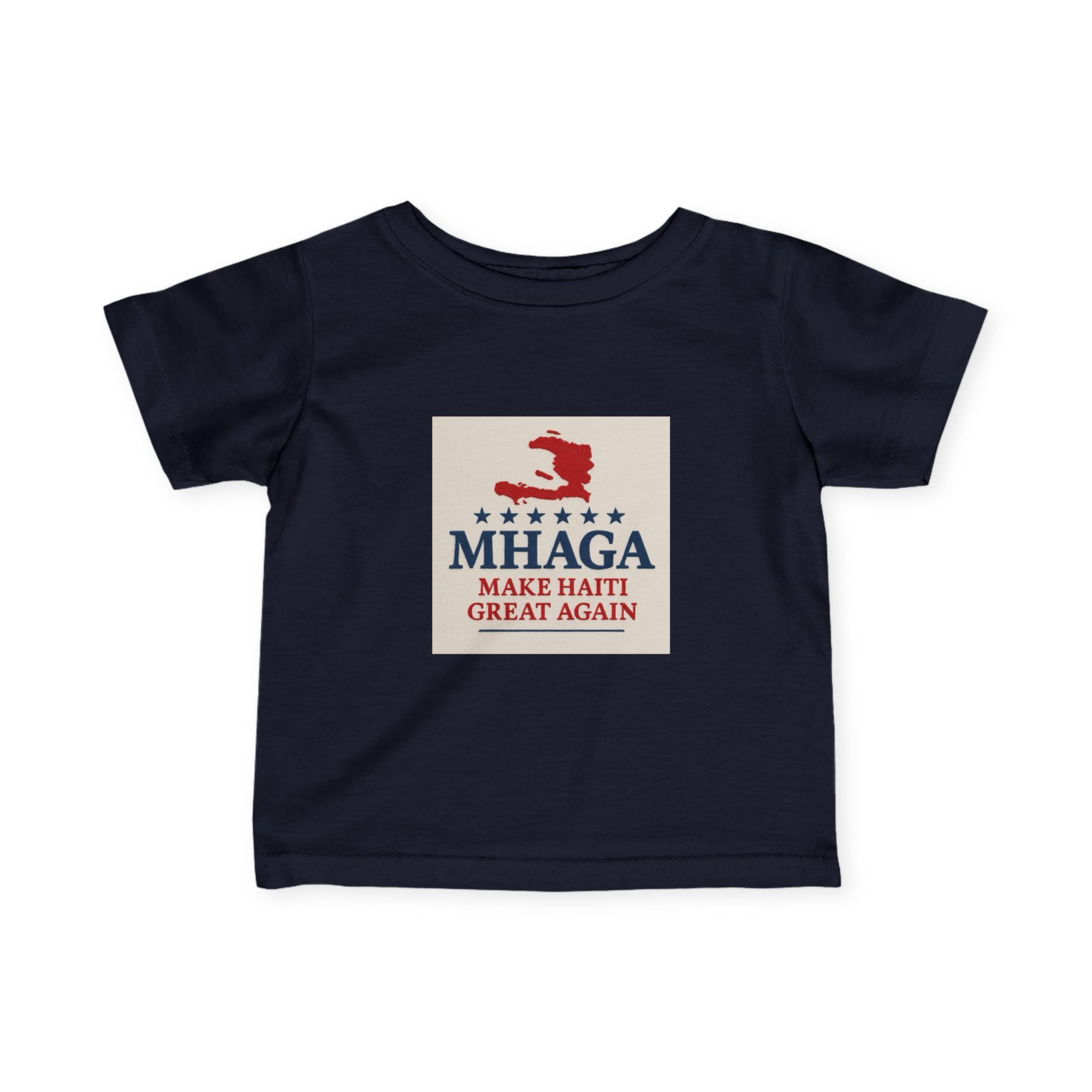 Infant Fine Jersey Tee with 'MHAGA' Design - Cute Baby T-Shirt, Toddler Apparel, Baby Shower Gift, Toddler Outfit, Gift for New Parents
