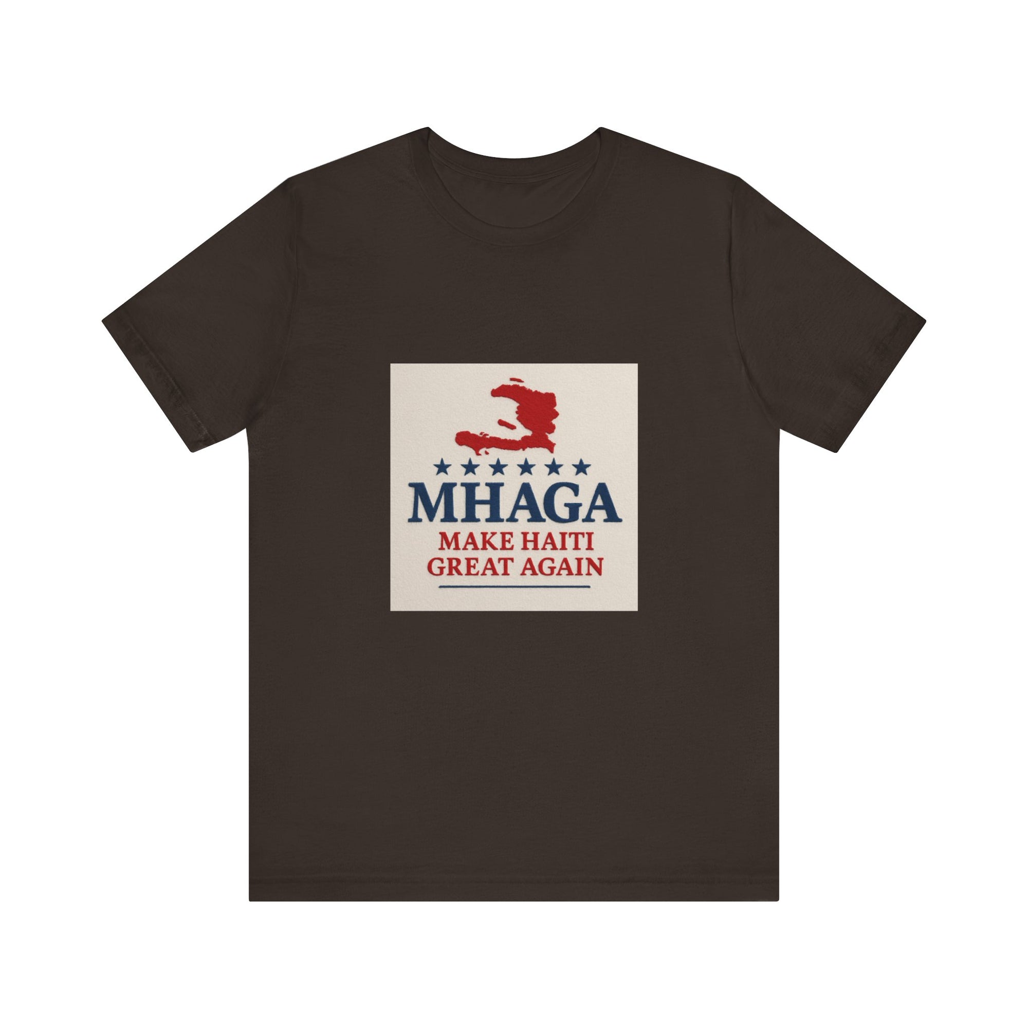 Unisex Jersey Short Sleeve Tee – MHAGA Make Haiti Great Again Shirt, Casual Wear, Gift for Activists, Festival Apparel, Travel Tee