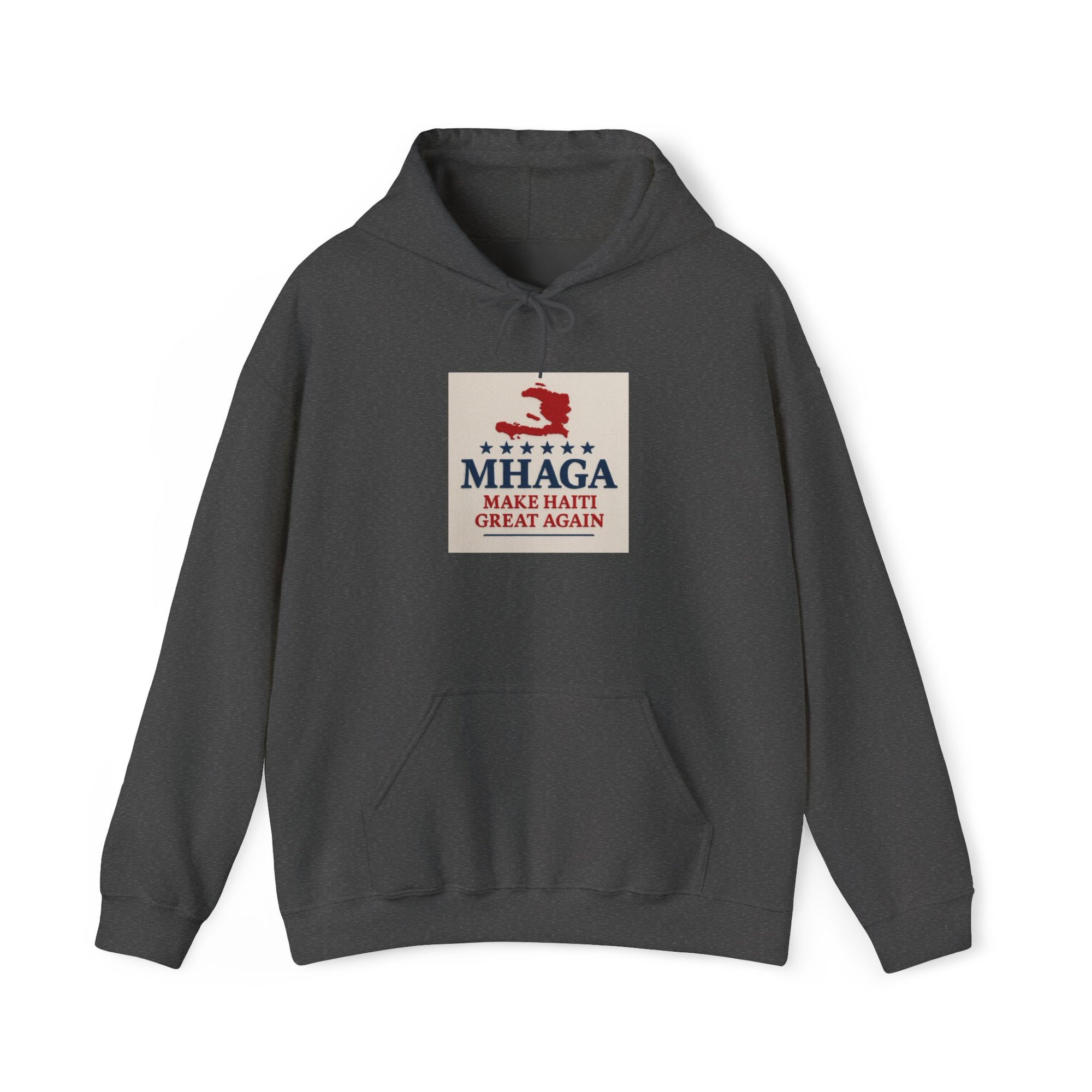 MHAGA Make Haiti Great Again Hoodie, Unisex Sweatshirt, Casual Wear, Gift for Friends, Cultural Pride, Cozy Apparel