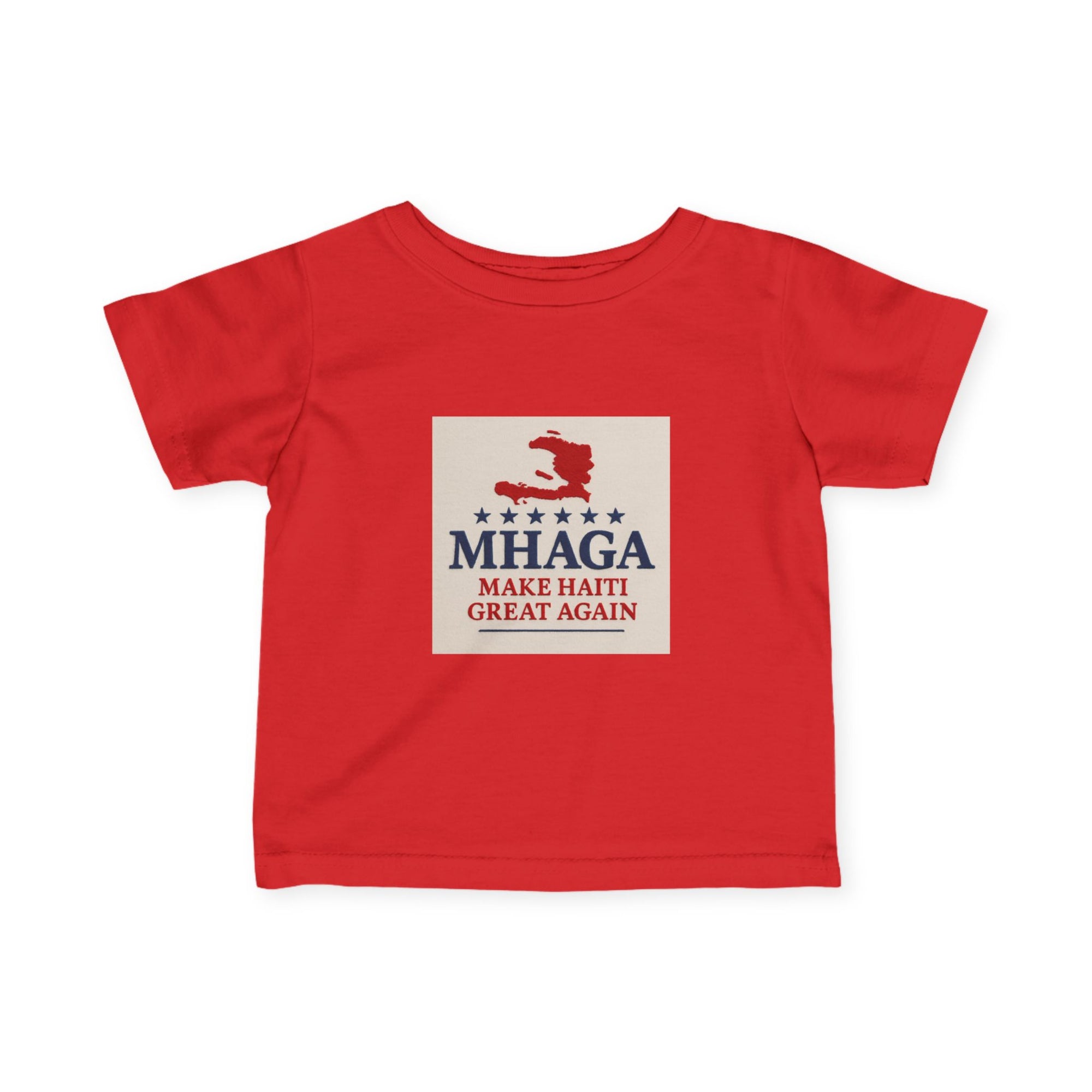Infant Fine Jersey Tee with 'MHAGA' Design - Cute Baby T-Shirt, Toddler Apparel, Baby Shower Gift, Toddler Outfit, Gift for New Parents