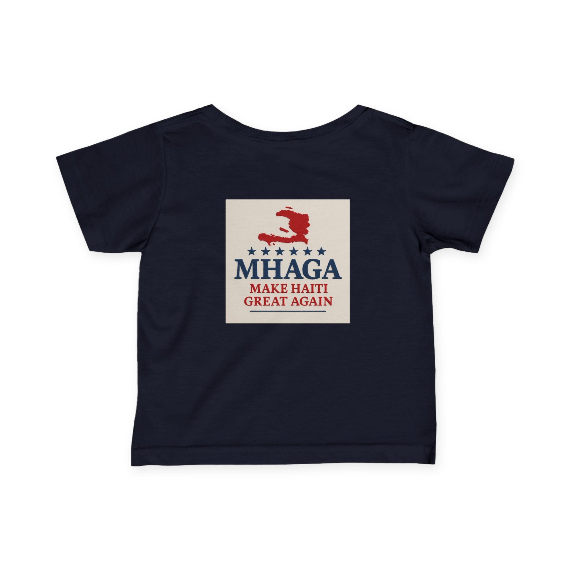Infant Fine Jersey Tee with 'MHAGA' Design - Cute Baby T-Shirt, Toddler Apparel, Baby Shower Gift, Toddler Outfit, Gift for New Parents
