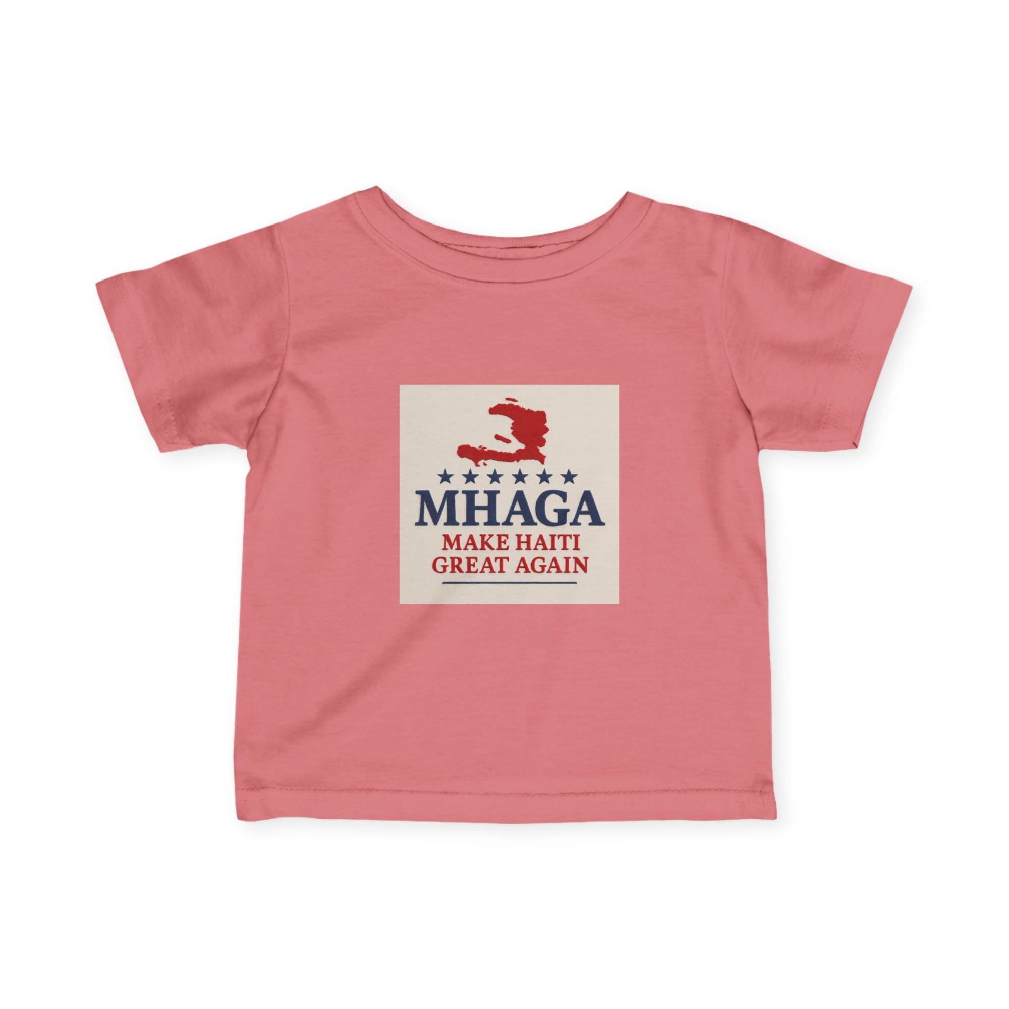 Infant Fine Jersey Tee with 'MHAGA' Design - Cute Baby T-Shirt, Toddler Apparel, Baby Shower Gift, Toddler Outfit, Gift for New Parents