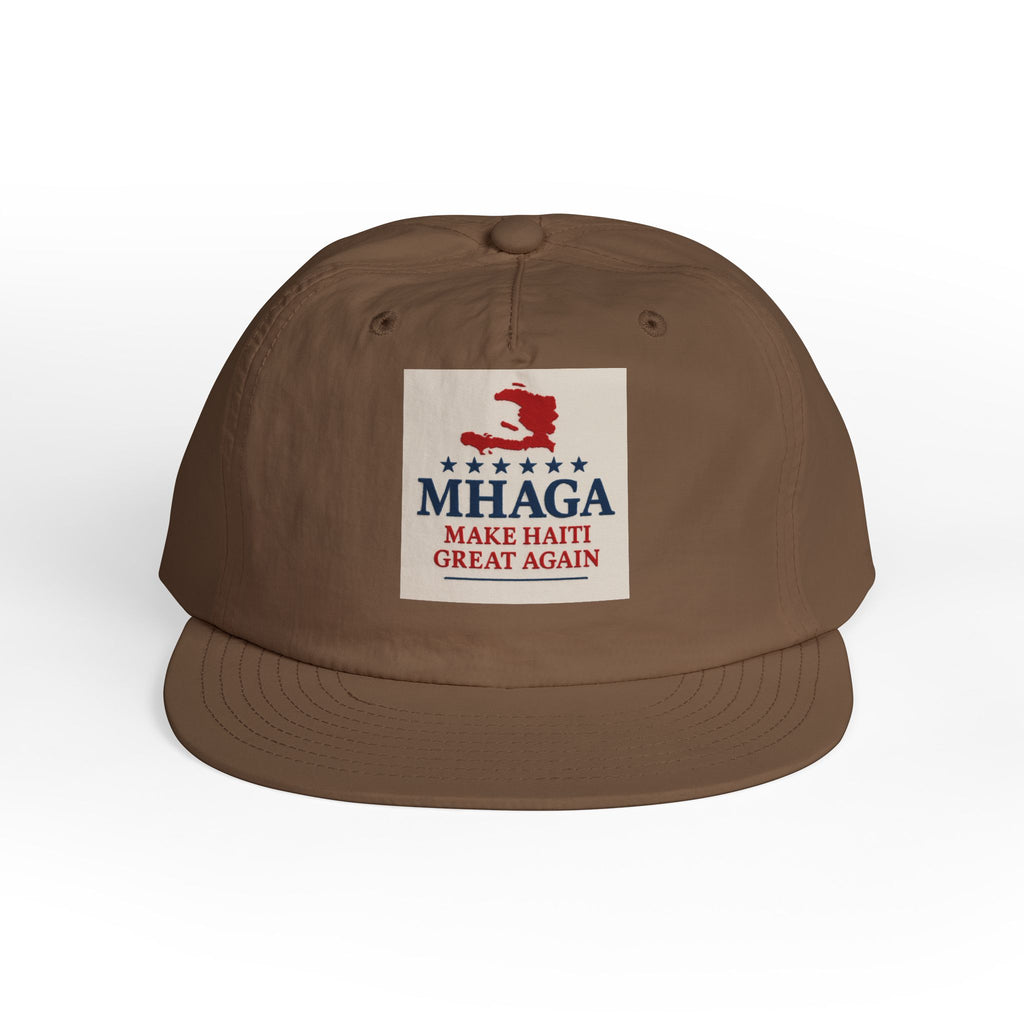 Surf Cap with 'MHAGA - Make Haiti Great Again' Design | Ideal for Beach Days, Casual Outings, Summer Festivals, Travel Adventures, Gift Idea