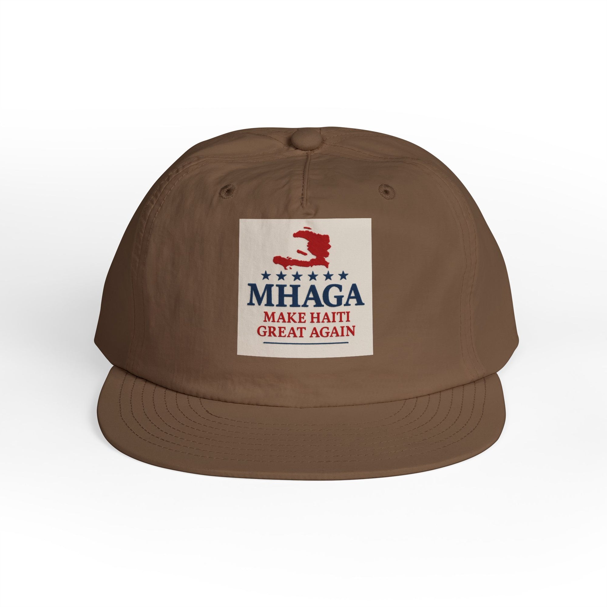 Surf Cap with 'MHAGA - Make Haiti Great Again' Design | Ideal for Beach Days, Casual Outings, Summer Festivals, Travel Adventures, Gift Idea