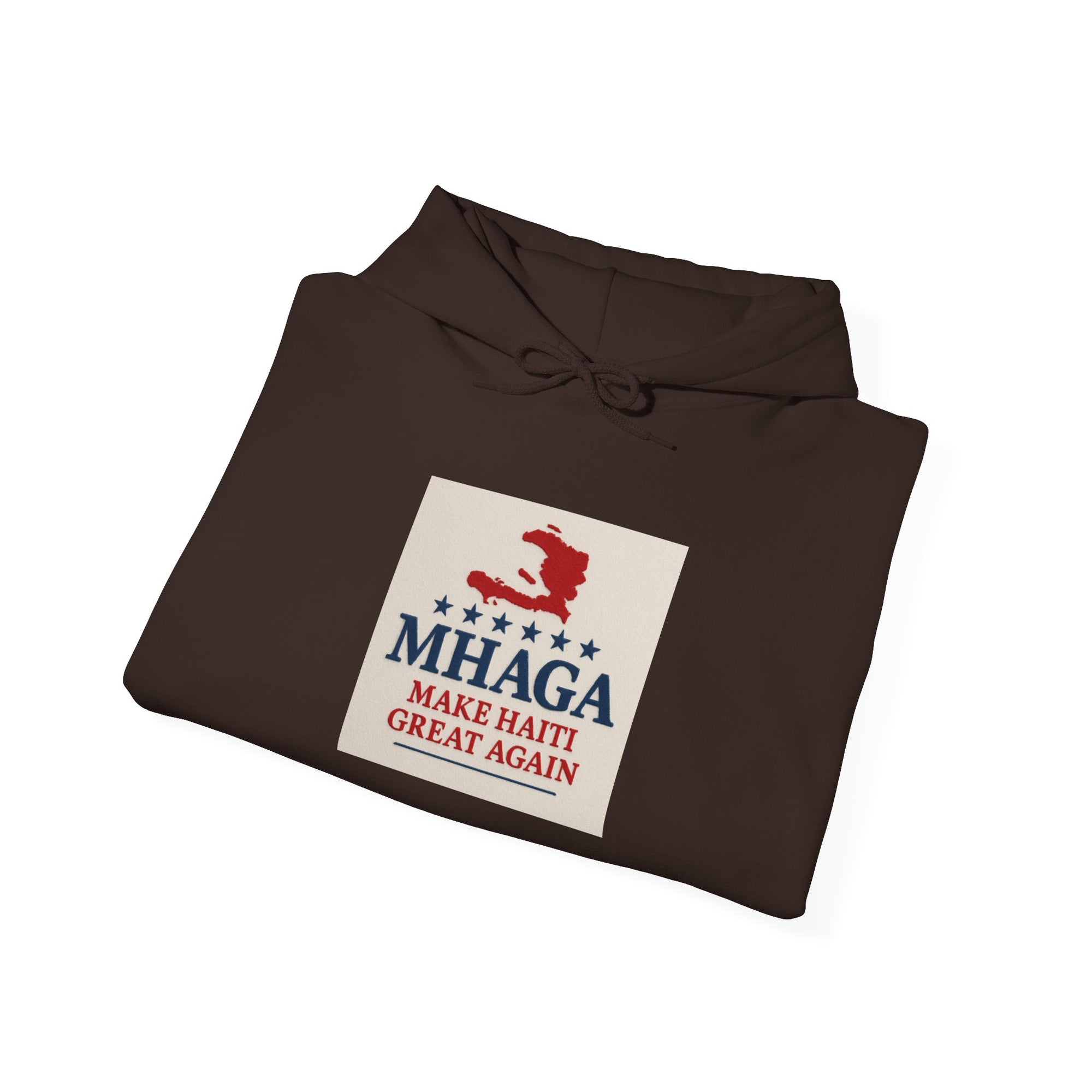 MHAGA Make Haiti Great Again Hoodie, Unisex Sweatshirt, Casual Wear, Gift for Friends, Cultural Pride, Cozy Apparel