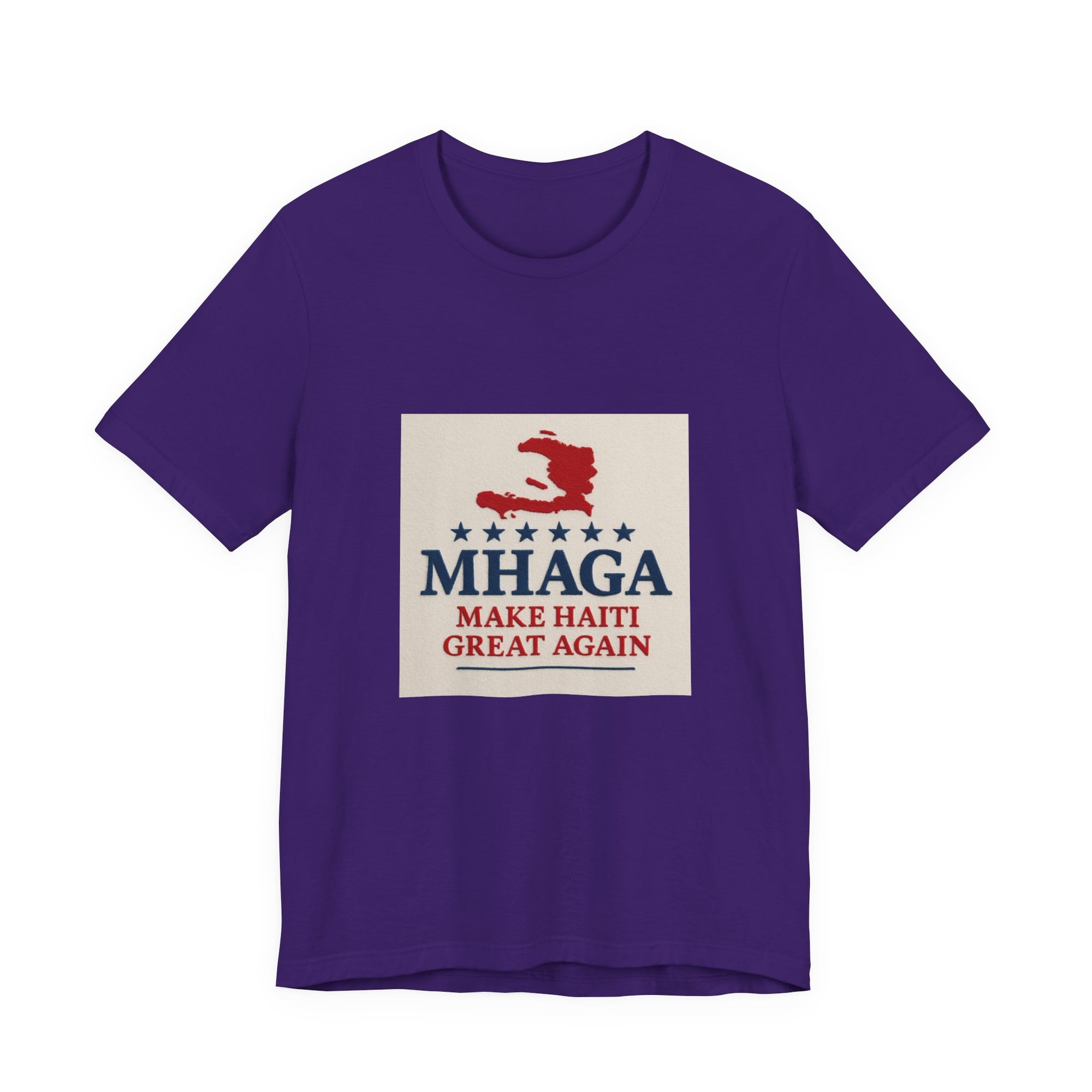 Unisex Jersey Short Sleeve Tee – MHAGA Make Haiti Great Again Shirt, Casual Wear, Gift for Activists, Festival Apparel, Travel Tee