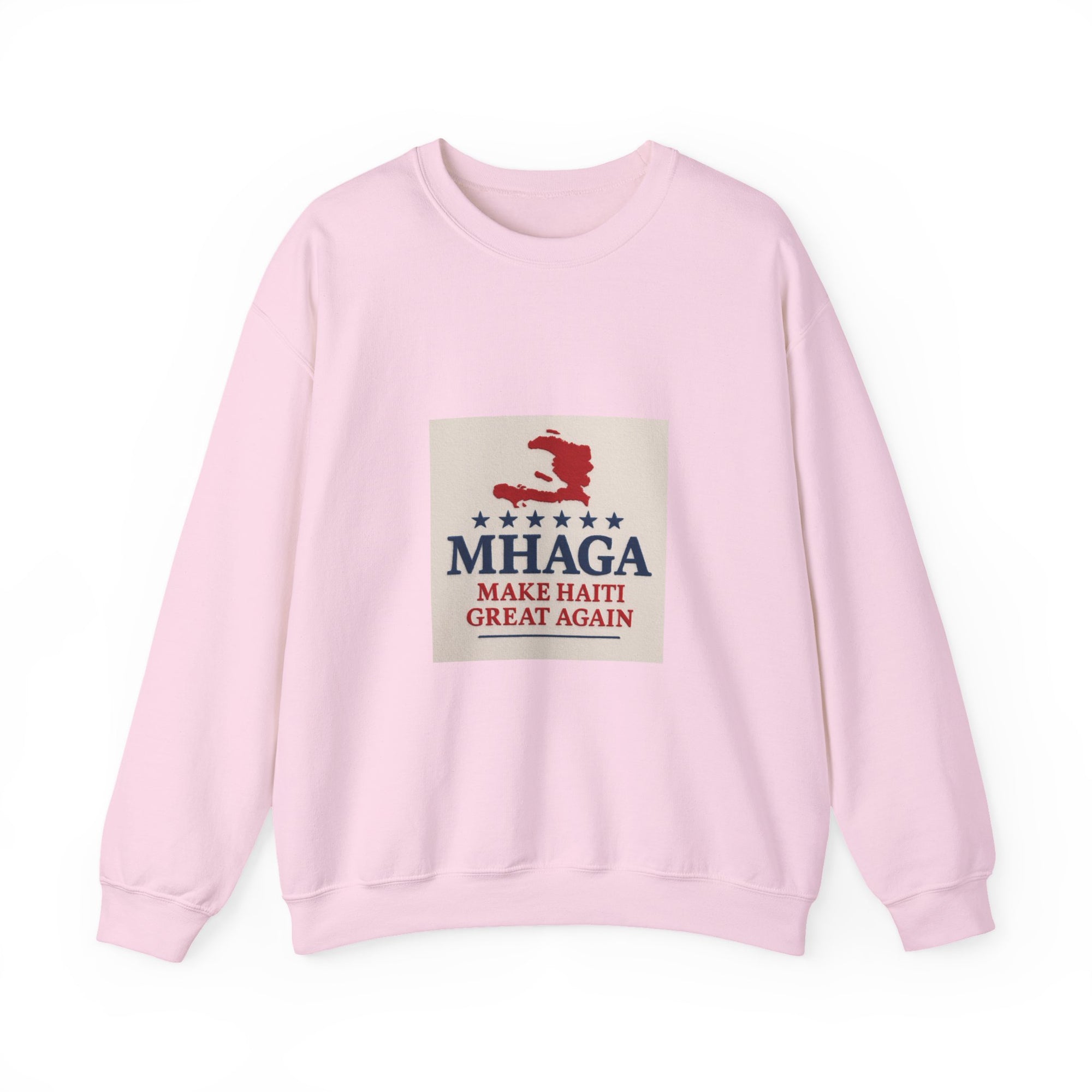 Haitian Pride Crewneck Sweatshirt, Cozy Unisex Pullover, Heritage Apparel, Perfect Gift, Casual Wear for All