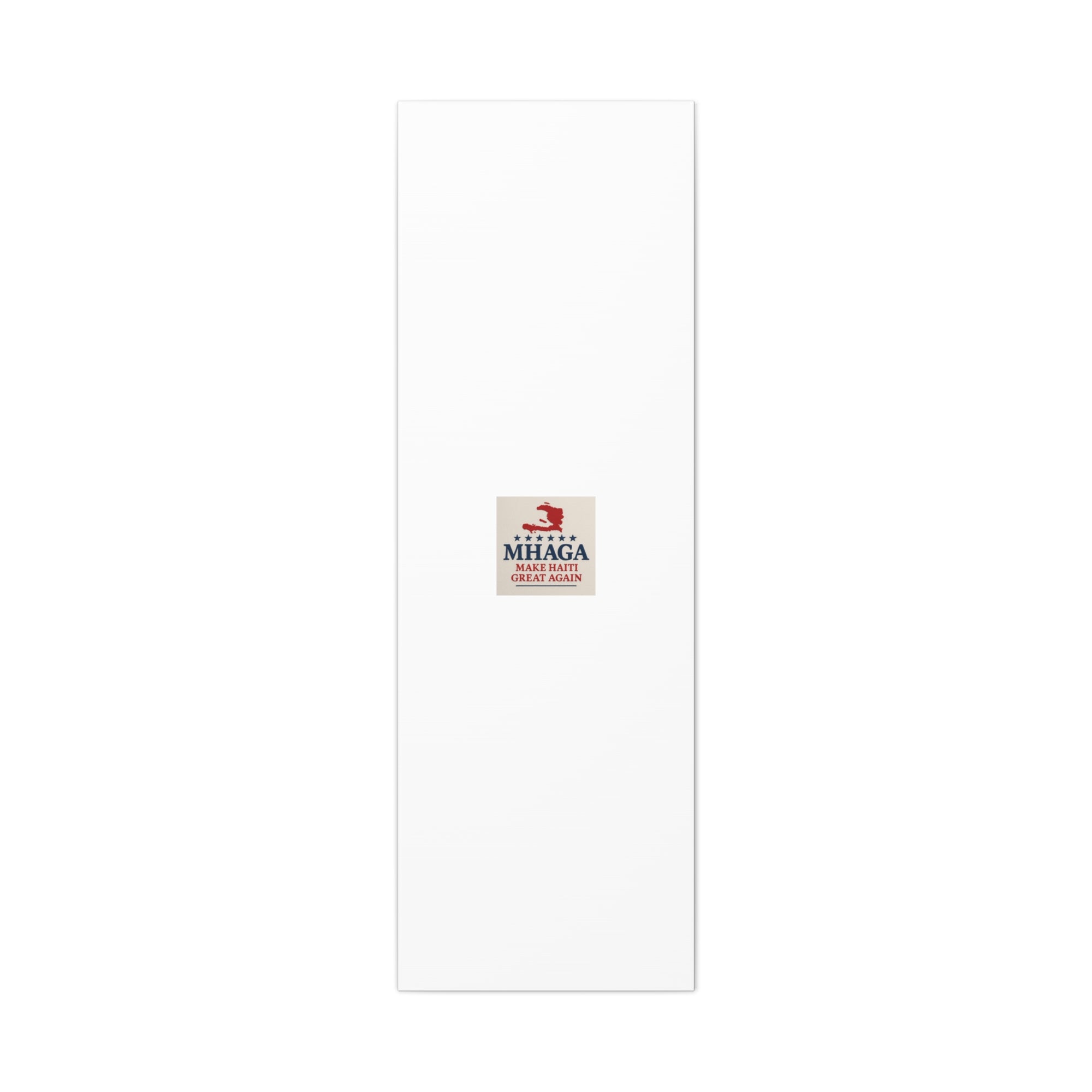 Matte Canvas Wall Art - MHAGA Make Haiti Great Again, Political Decor, Haitian Pride, Home Gallery, Unique Gift Idea