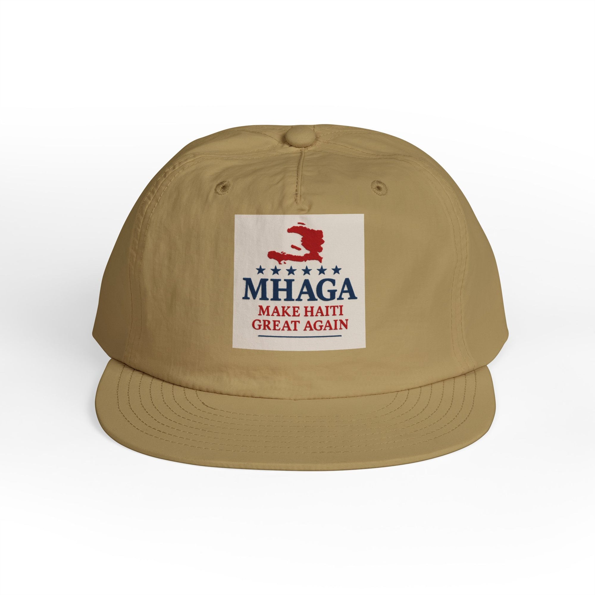 Surf Cap with 'MHAGA - Make Haiti Great Again' Design | Ideal for Beach Days, Casual Outings, Summer Festivals, Travel Adventures, Gift Idea