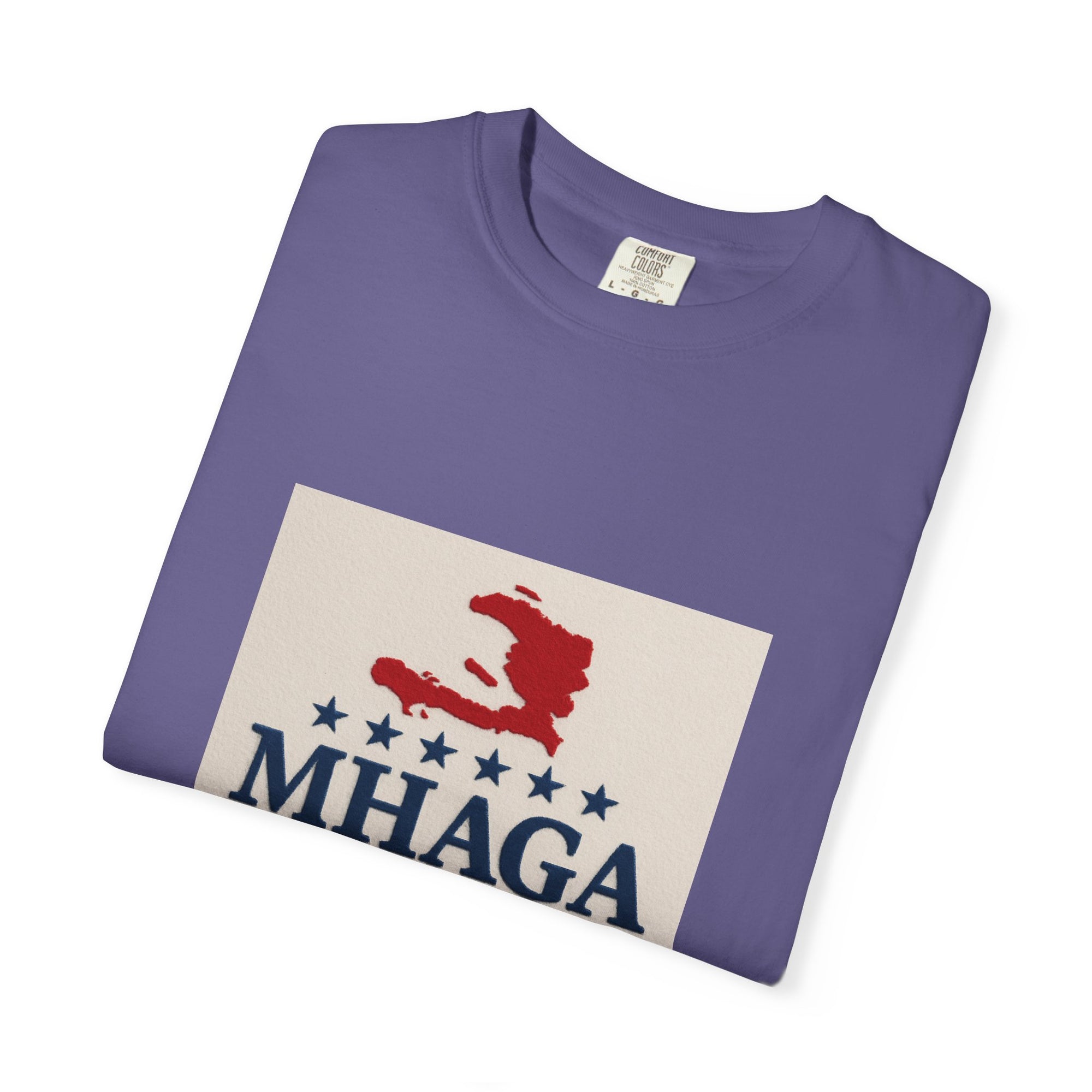 Unisex Garment-Dyed T-shirt: Make Haiti Great Again, Casual Tee, Cultural Pride Shirt, Gift for Activists, Haiti Heritage Apparel