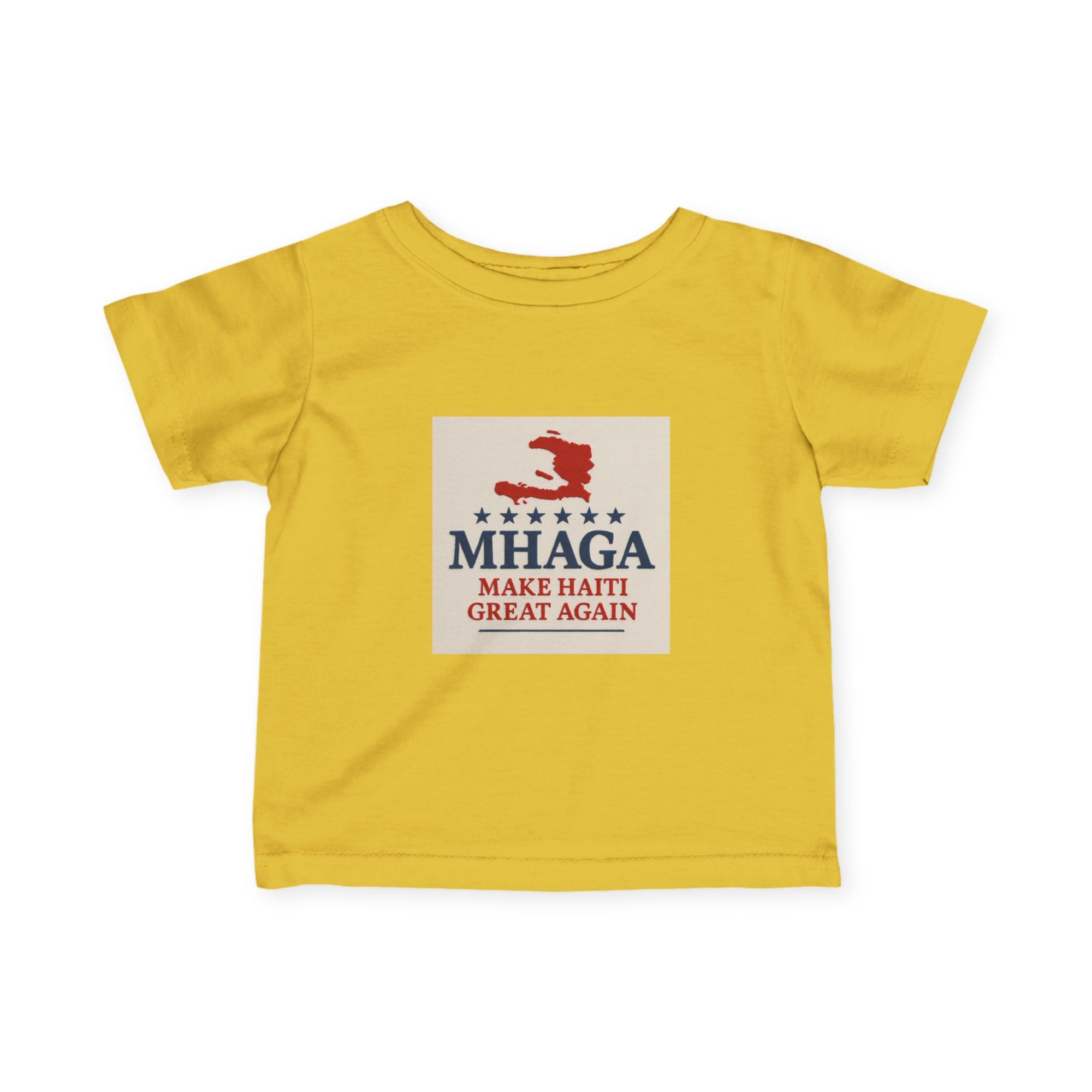 Infant Fine Jersey Tee with 'MHAGA' Design - Cute Baby T-Shirt, Toddler Apparel, Baby Shower Gift, Toddler Outfit, Gift for New Parents