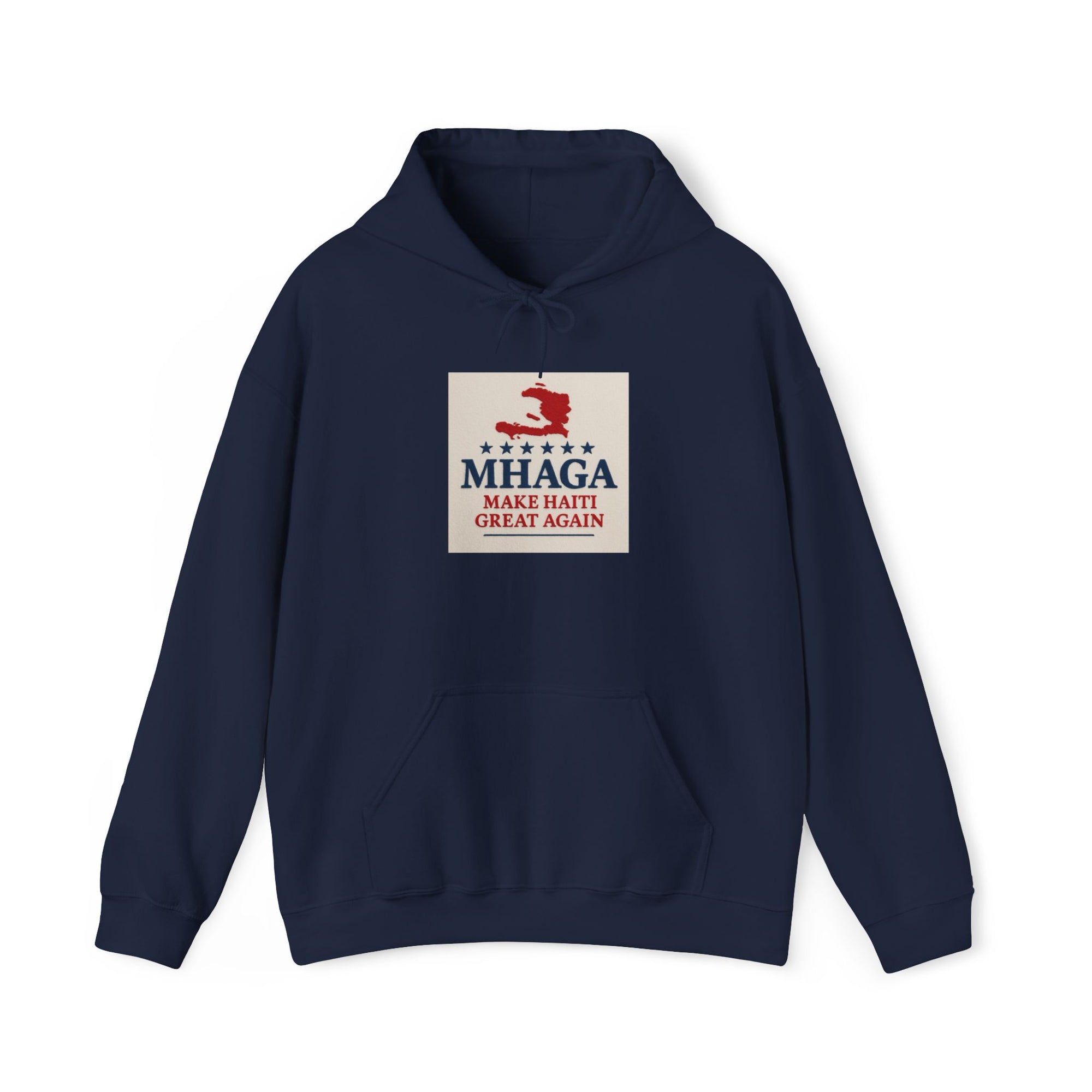 MHAGA Make Haiti Great Again Hoodie, Unisex Sweatshirt, Casual Wear, Gift for Friends, Cultural Pride, Cozy Apparel
