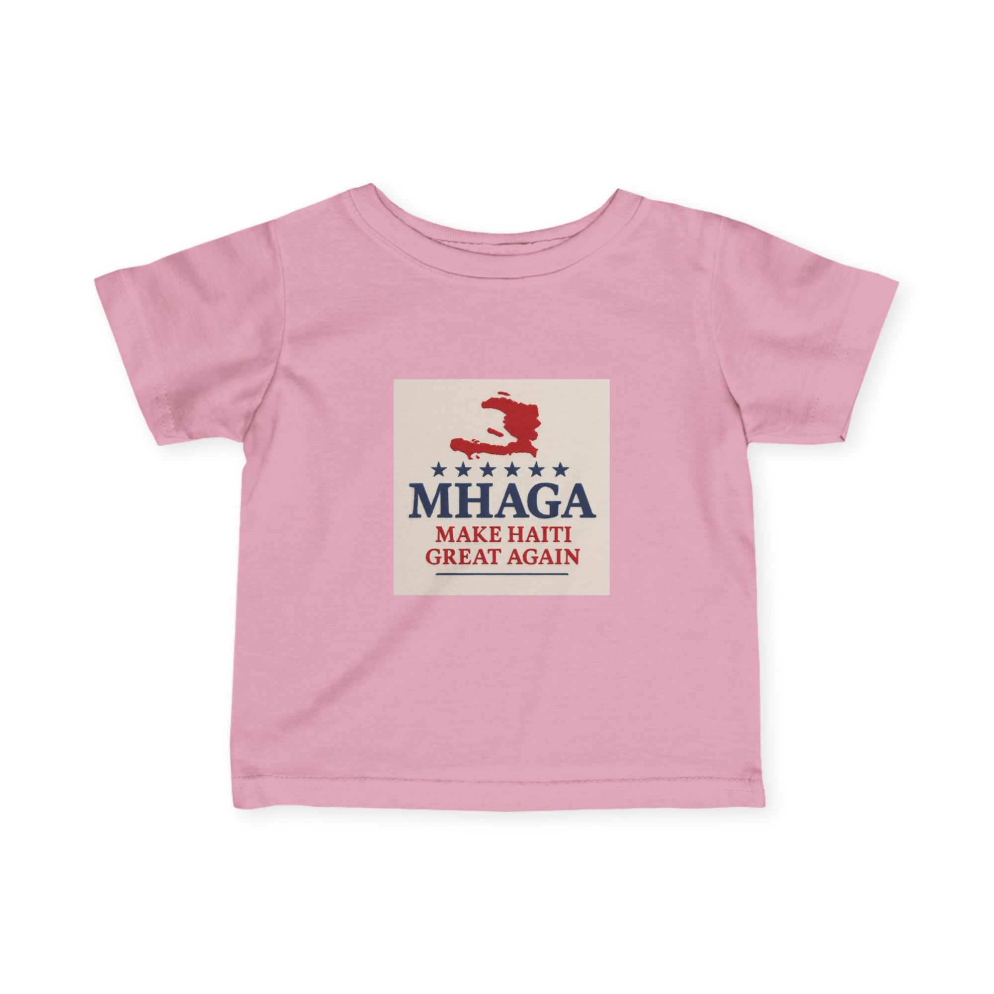 Infant Fine Jersey Tee with 'MHAGA' Design - Cute Baby T-Shirt, Toddler Apparel, Baby Shower Gift, Toddler Outfit, Gift for New Parents
