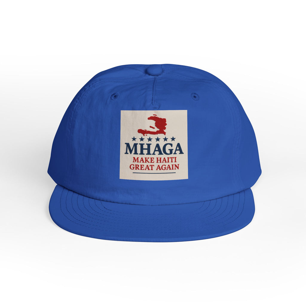 Surf Cap with 'MHAGA - Make Haiti Great Again' Design | Ideal for Beach Days, Casual Outings, Summer Festivals, Travel Adventures, Gift Idea