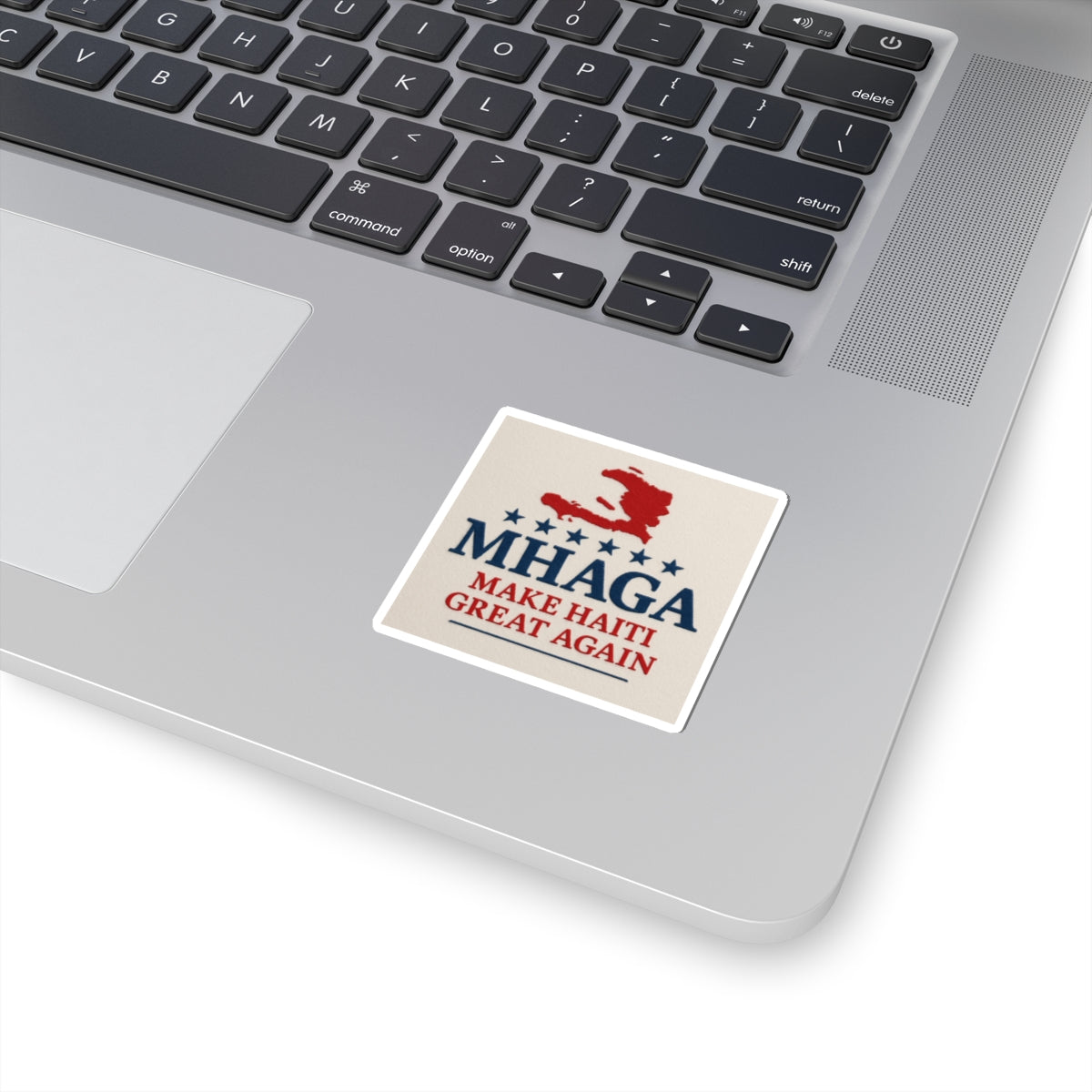 Kiss-Cut Stickers - MHAGA Make Haiti Great Again, Vinyl Decal, Laptop Stickers, Haitian Pride, Gift for Activists, Travel Mementos