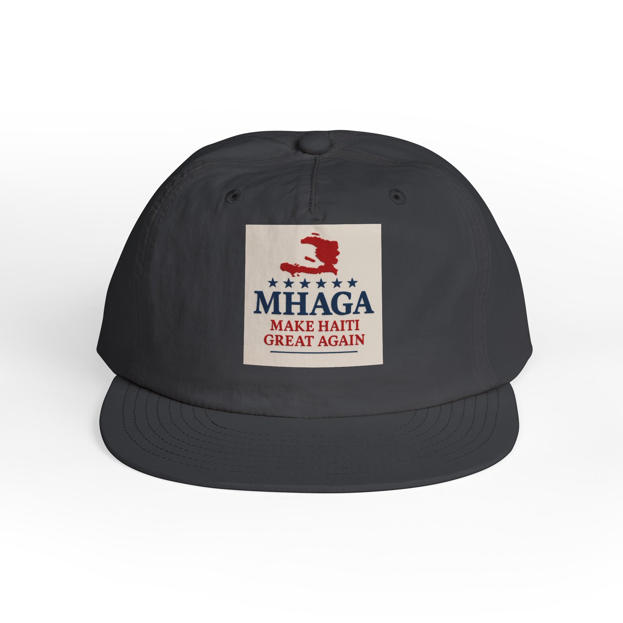 Surf Cap with 'MHAGA - Make Haiti Great Again' Design | Ideal for Beach Days, Casual Outings, Summer Festivals, Travel Adventures, Gift Idea